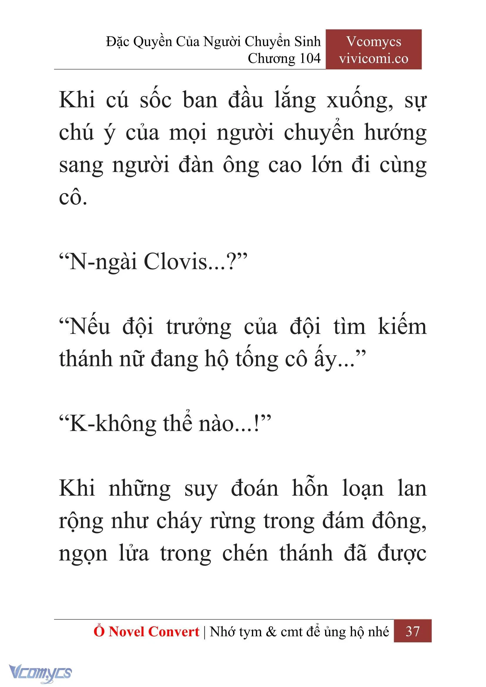 [Novel] Đặc Quyền Của Người Chuyển Sinh Chapter  104 - 39