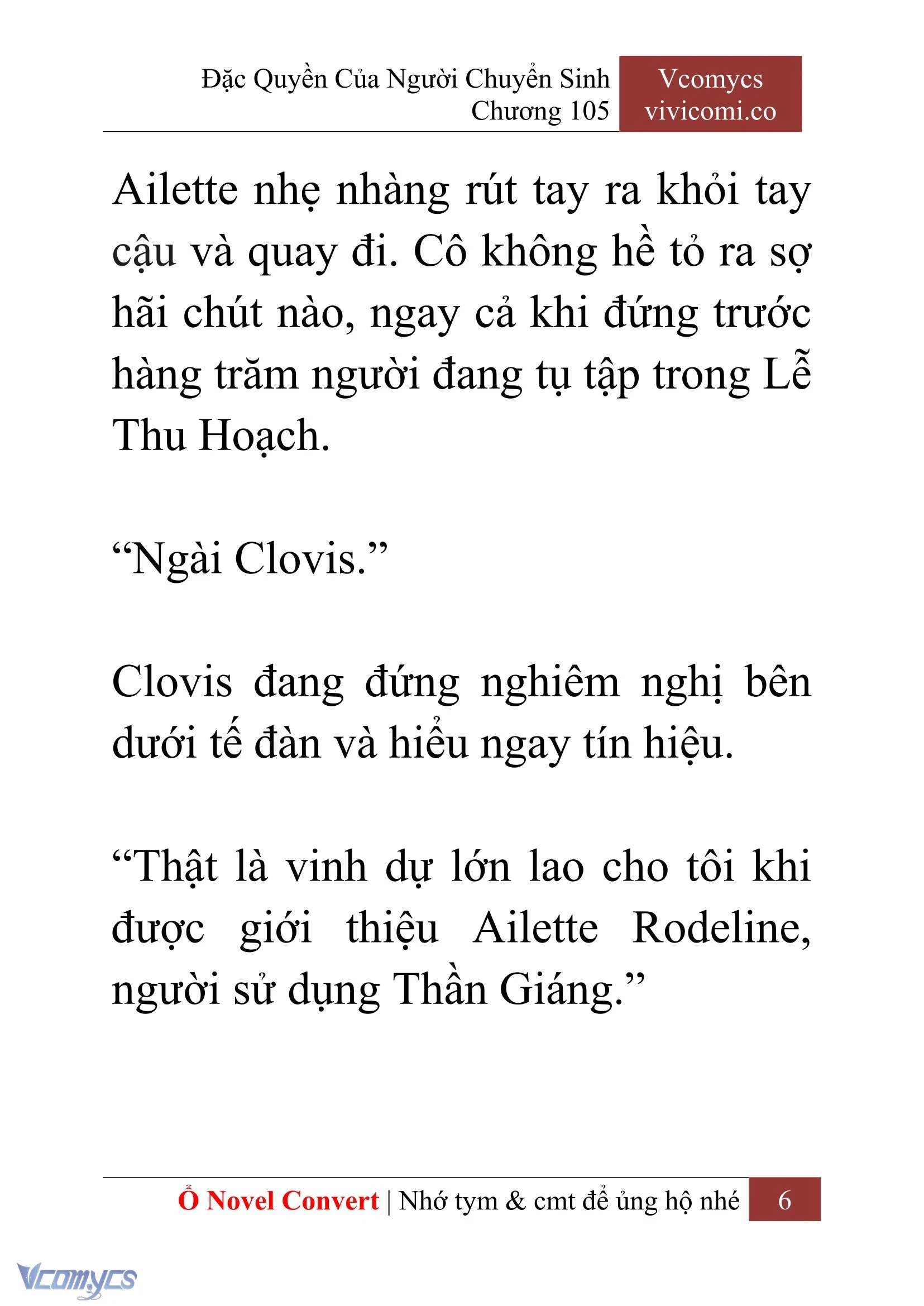 [Novel] Đặc Quyền Của Người Chuyển Sinh Chapter  105 - 8