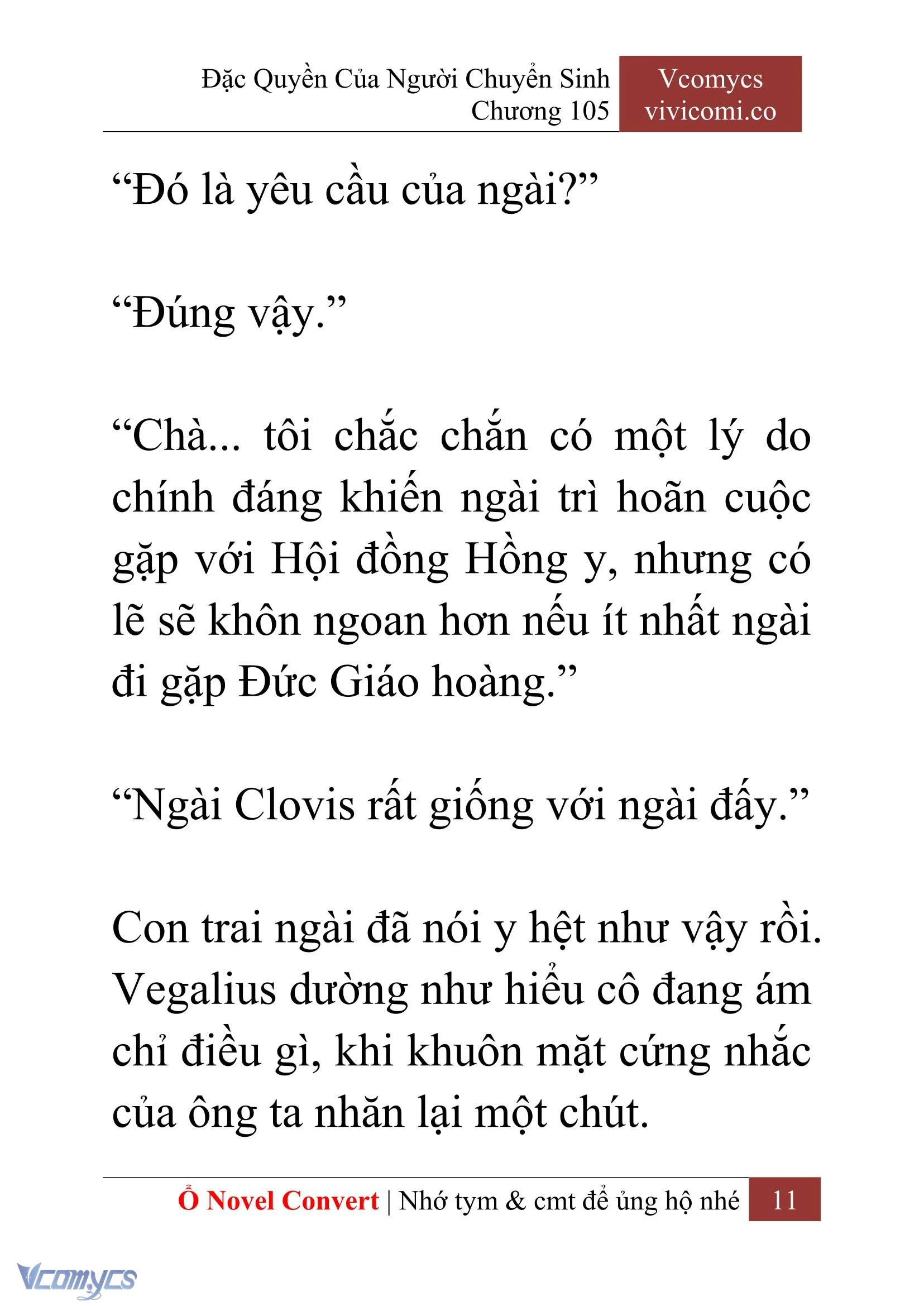 [Novel] Đặc Quyền Của Người Chuyển Sinh Chapter  105 - 13