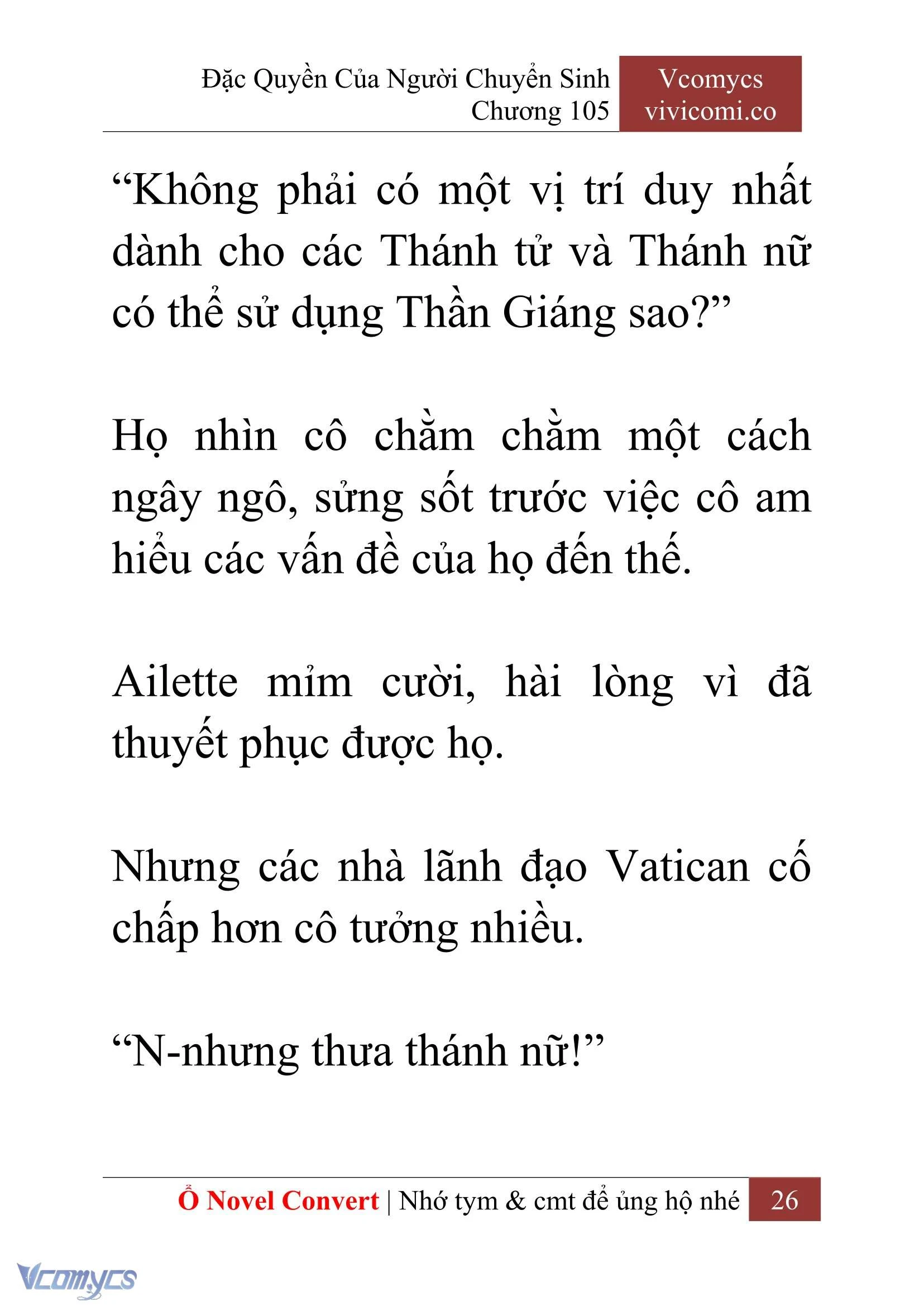[Novel] Đặc Quyền Của Người Chuyển Sinh Chapter  105 - 28