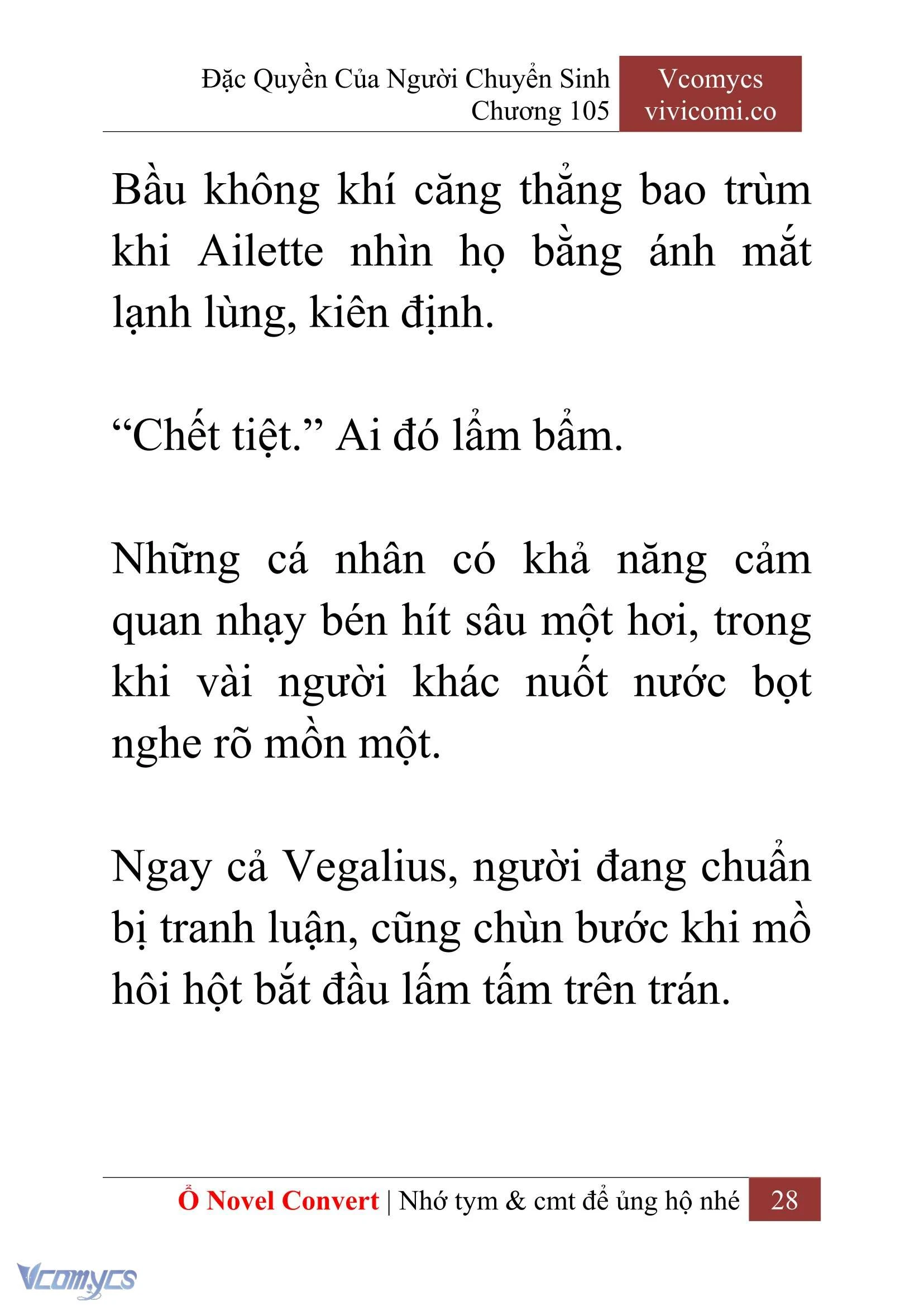 [Novel] Đặc Quyền Của Người Chuyển Sinh Chapter  105 - 30