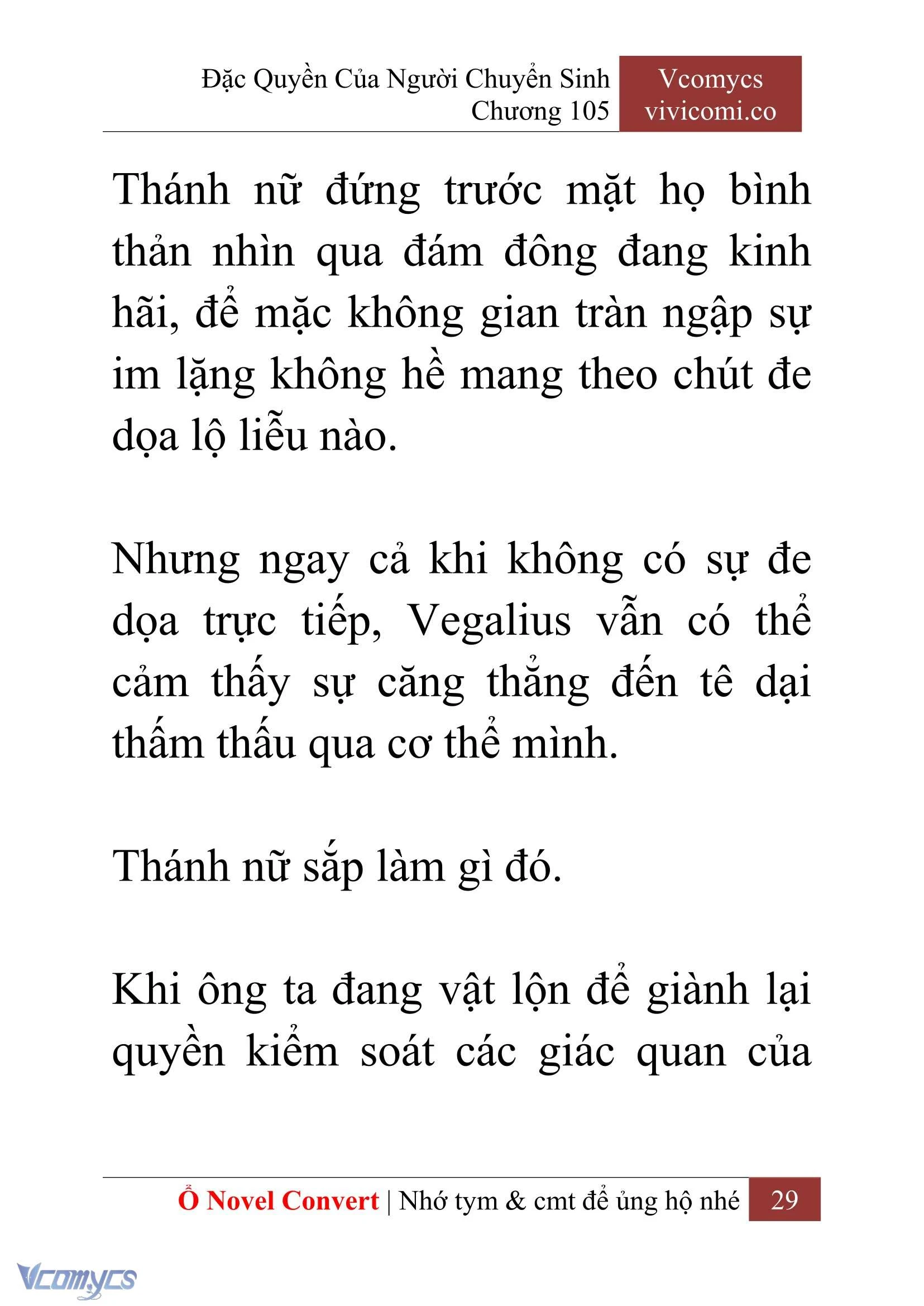 [Novel] Đặc Quyền Của Người Chuyển Sinh Chapter  105 - 31