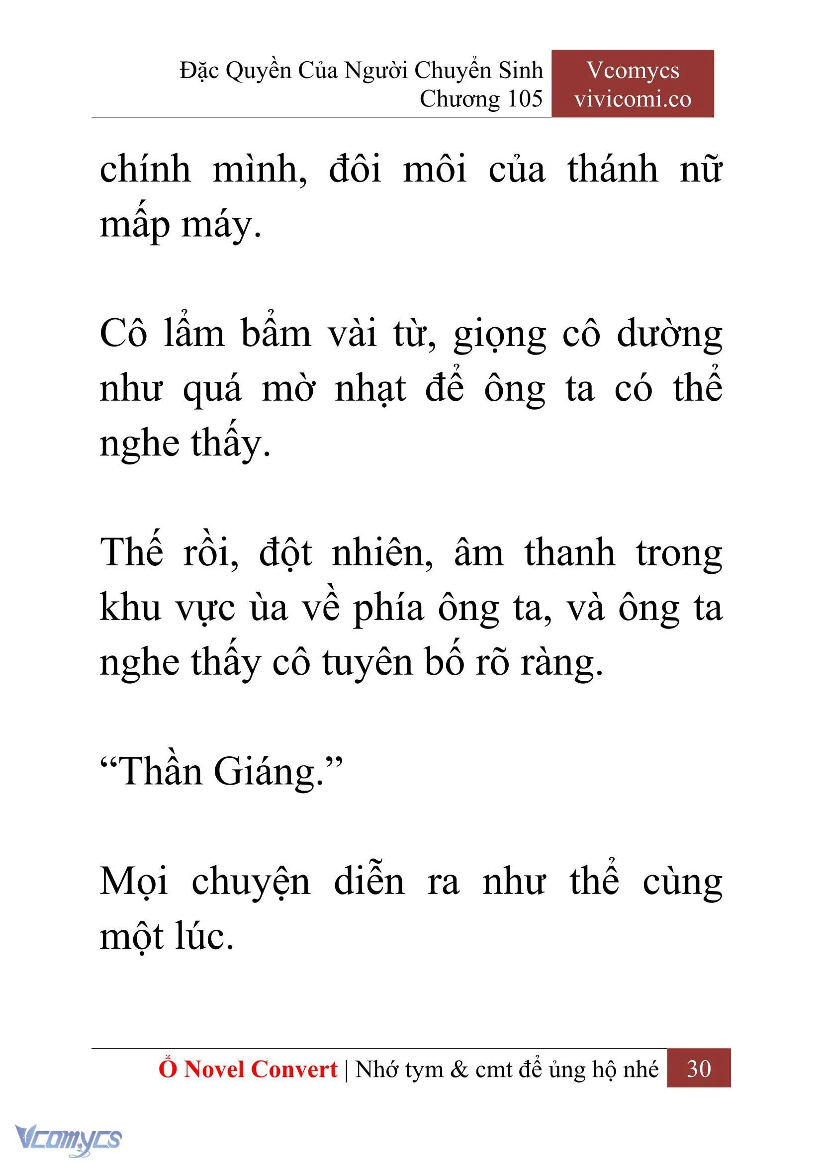 [Novel] Đặc Quyền Của Người Chuyển Sinh Chapter  105 - 32