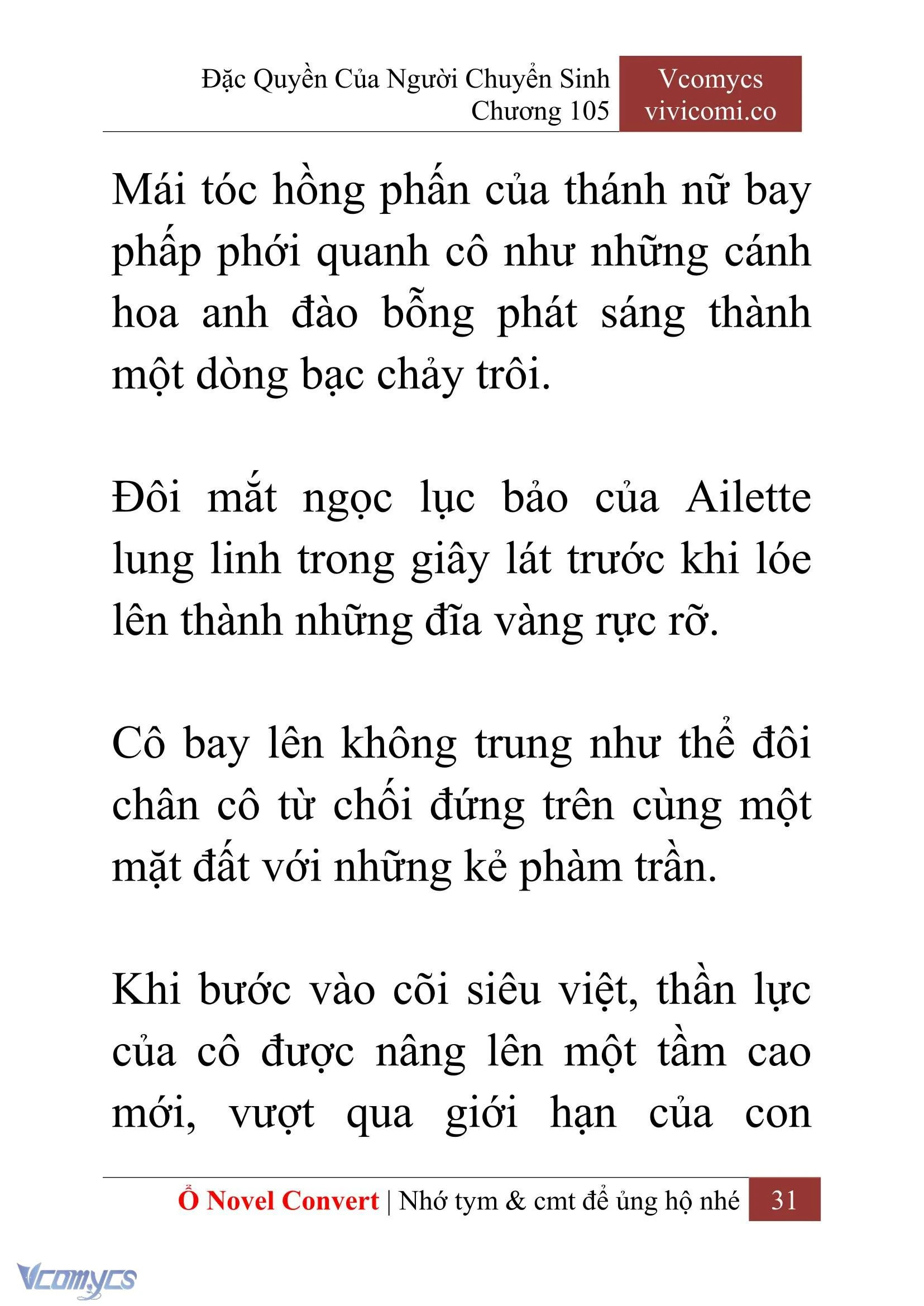 [Novel] Đặc Quyền Của Người Chuyển Sinh Chapter  105 - 33
