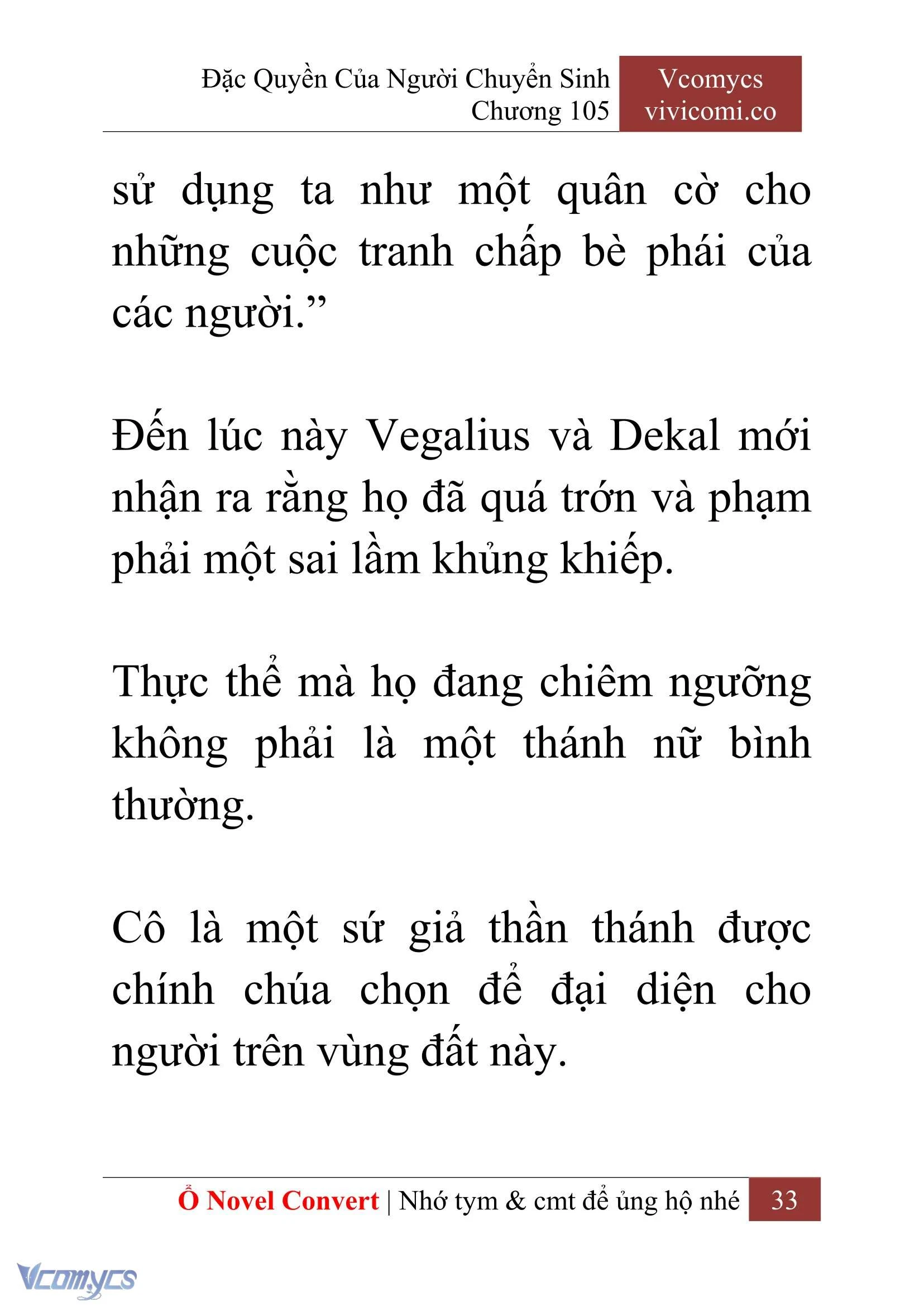 [Novel] Đặc Quyền Của Người Chuyển Sinh Chapter  105 - 35