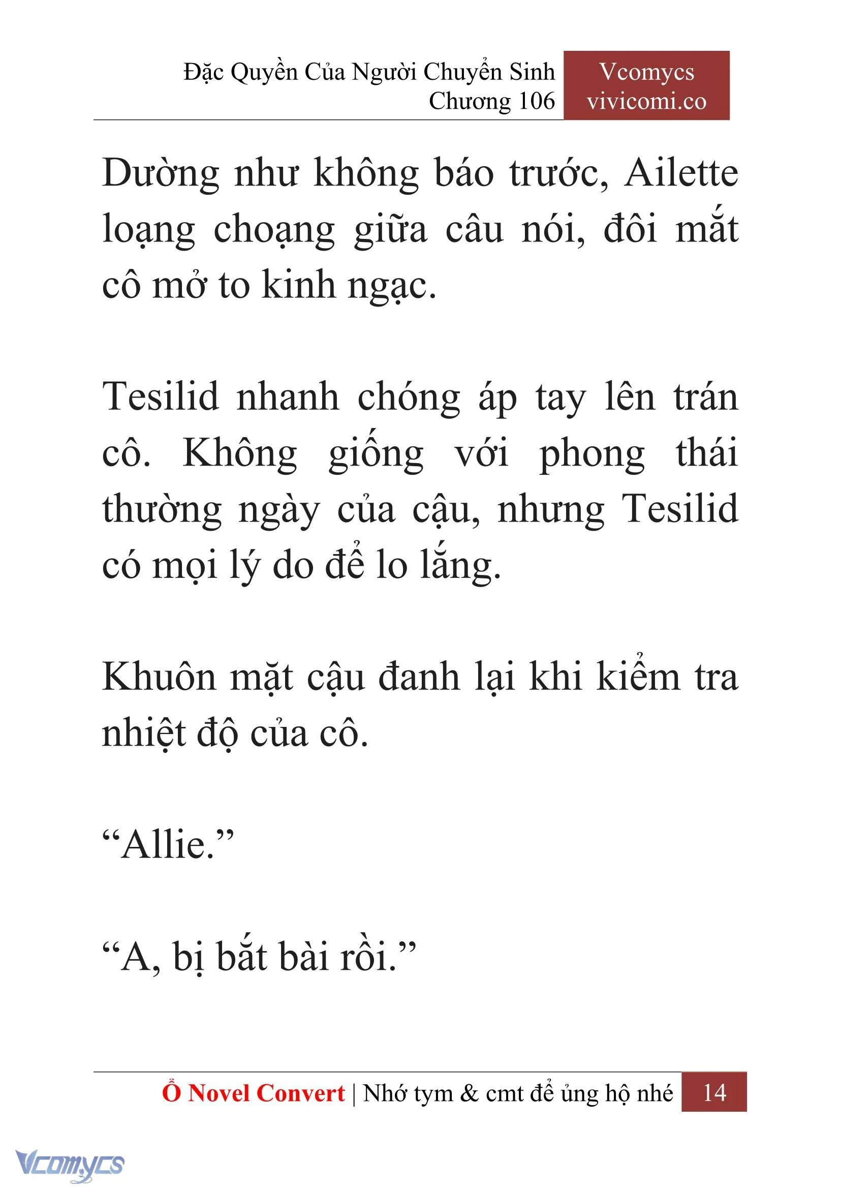 [Novel] Đặc Quyền Của Người Chuyển Sinh Chapter  106 - 16