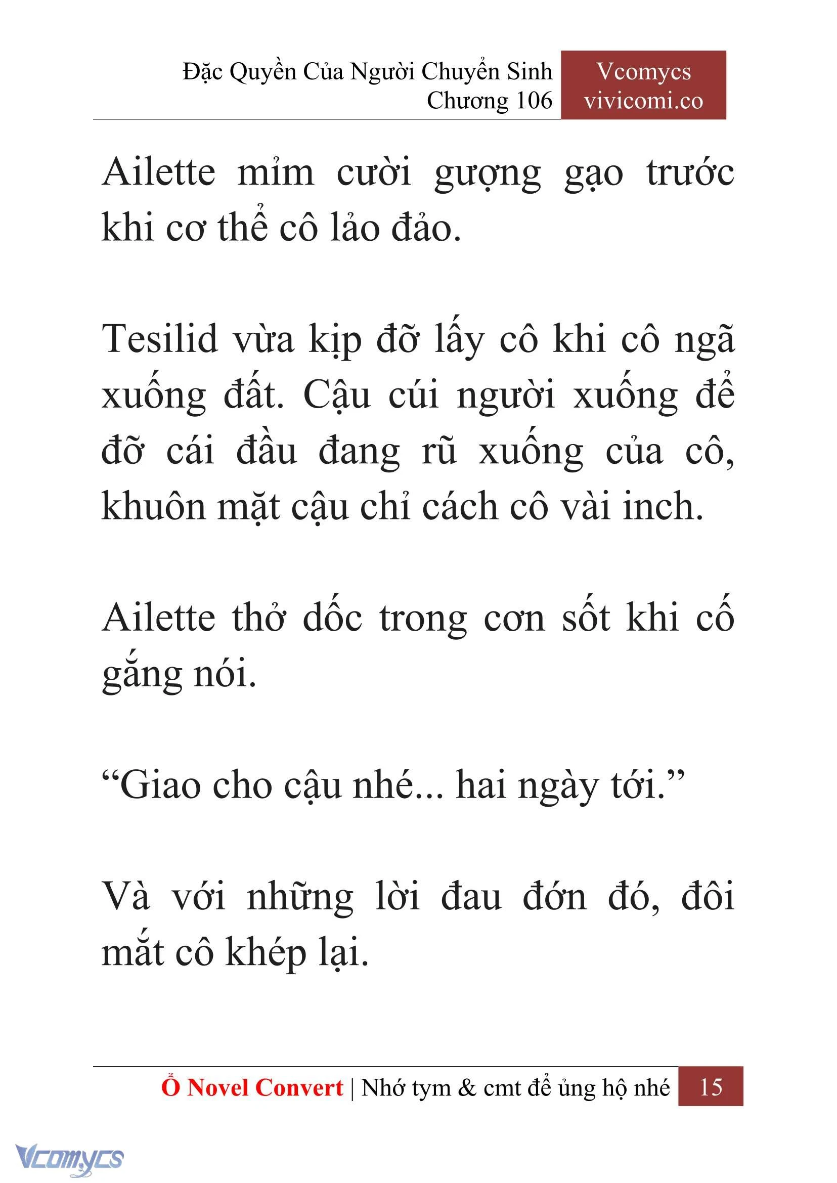 [Novel] Đặc Quyền Của Người Chuyển Sinh Chapter  106 - 17