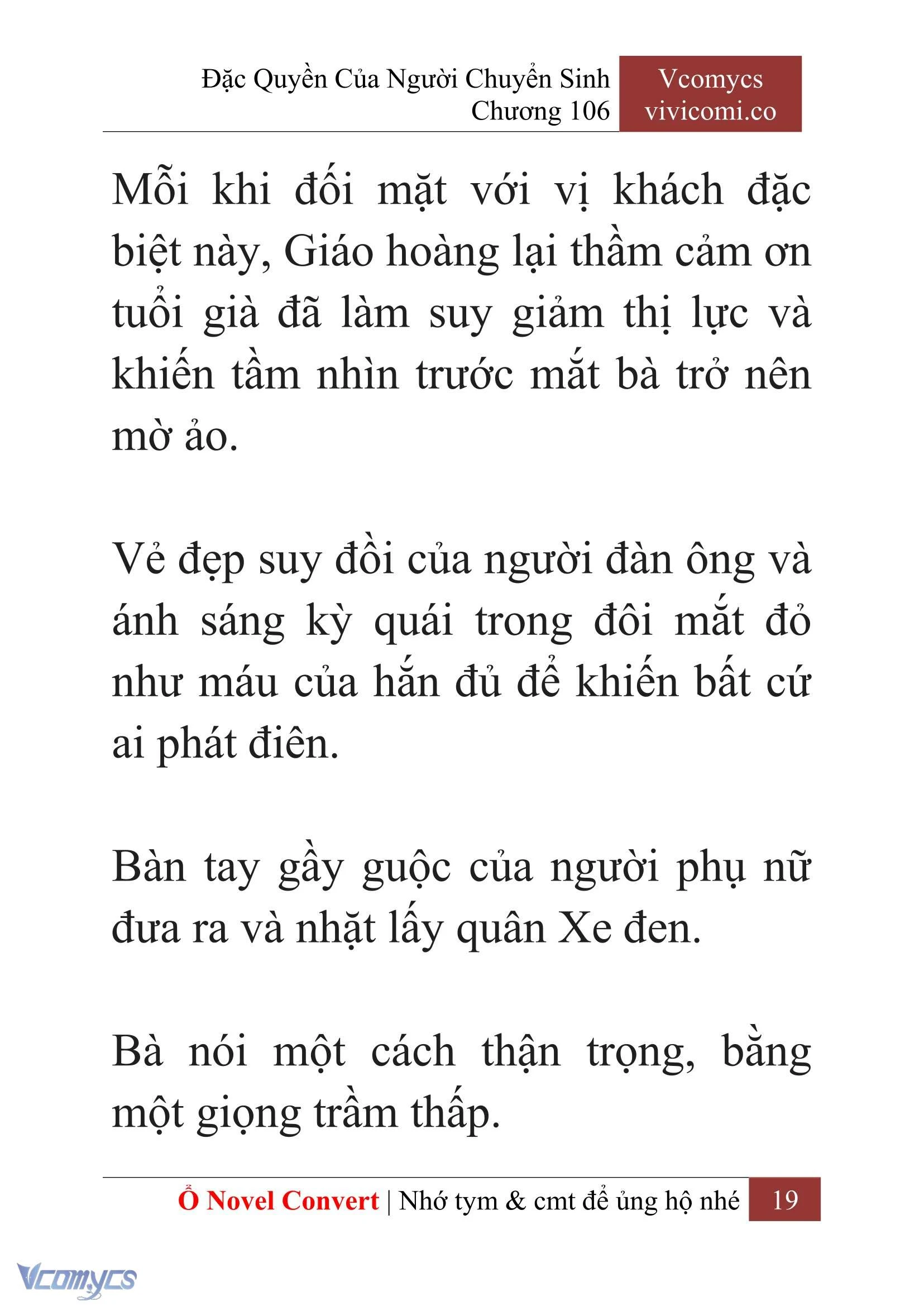 [Novel] Đặc Quyền Của Người Chuyển Sinh Chapter  106 - 21
