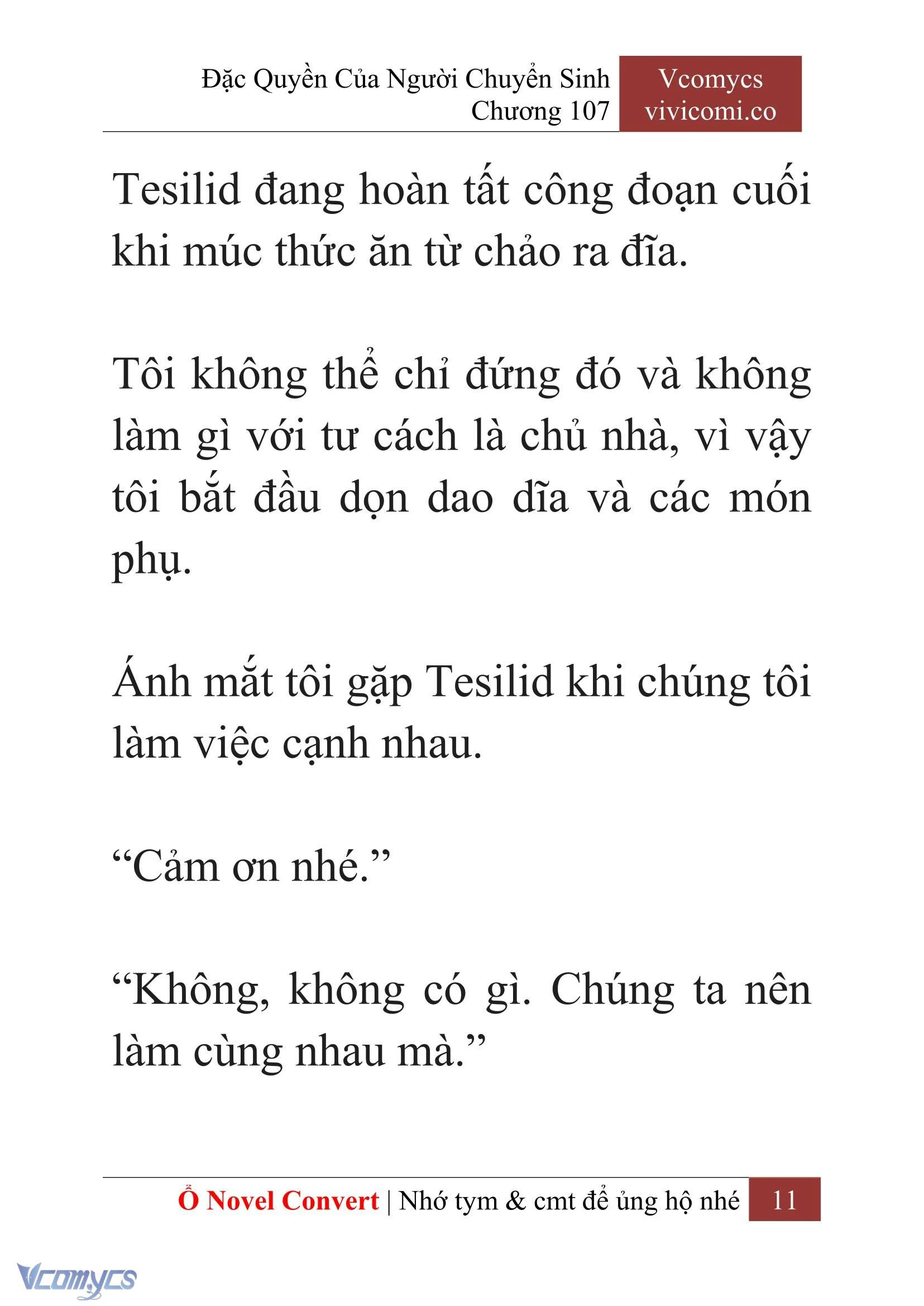 [Novel] Đặc Quyền Của Người Chuyển Sinh Chapter  107 - 13
