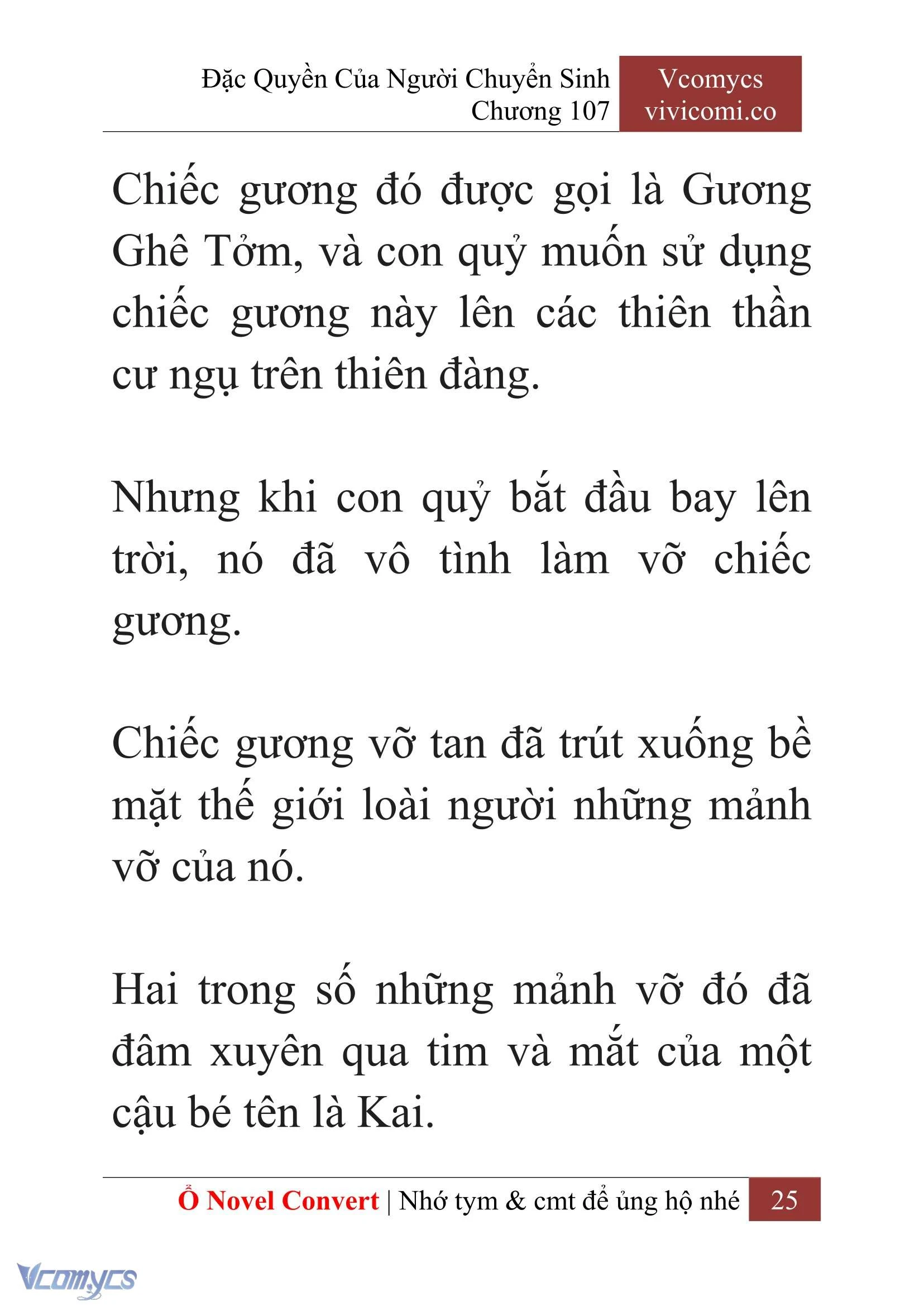 [Novel] Đặc Quyền Của Người Chuyển Sinh Chapter  107 - 27