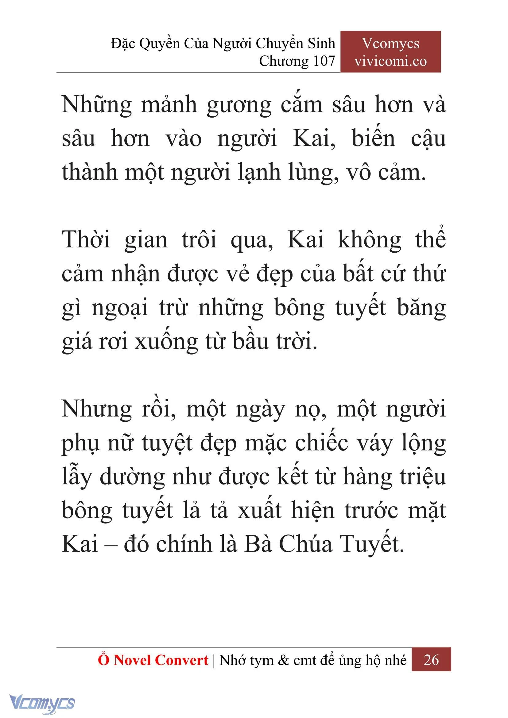 [Novel] Đặc Quyền Của Người Chuyển Sinh Chapter  107 - 28