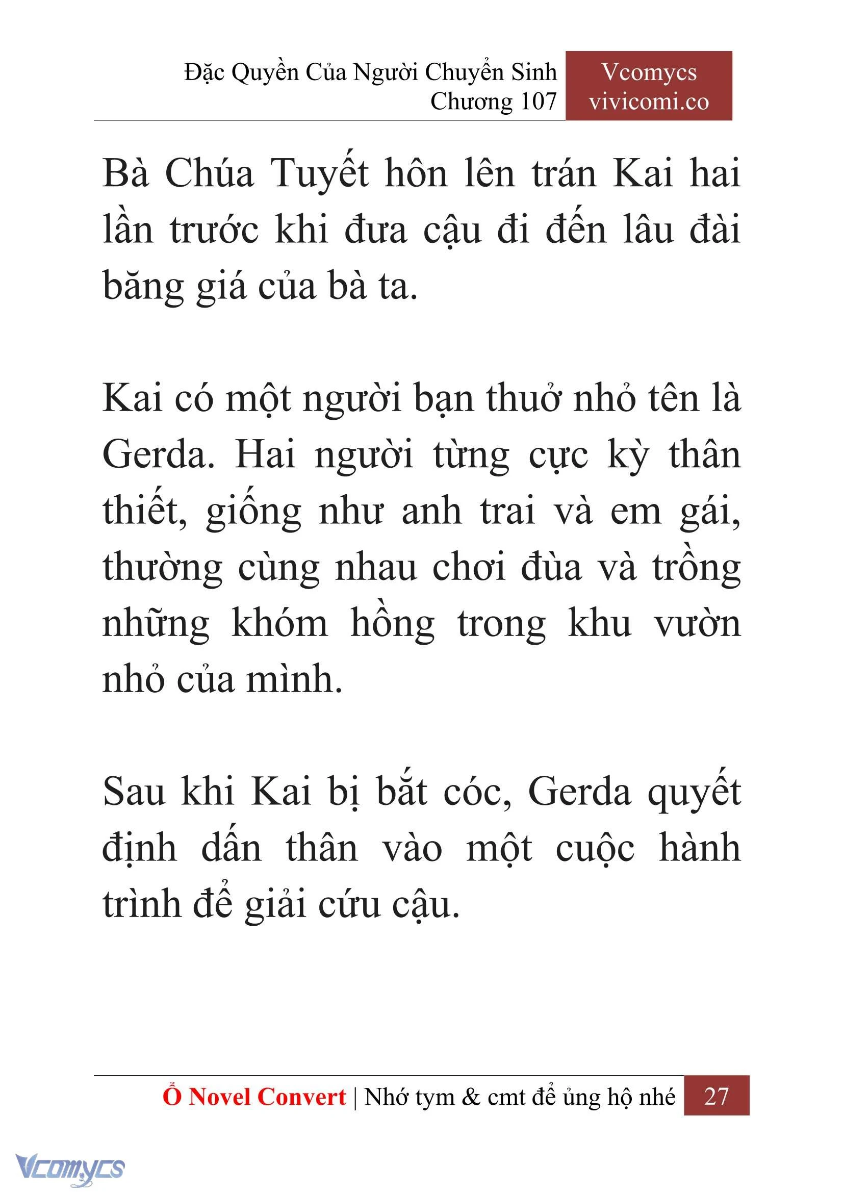 [Novel] Đặc Quyền Của Người Chuyển Sinh Chapter  107 - 29