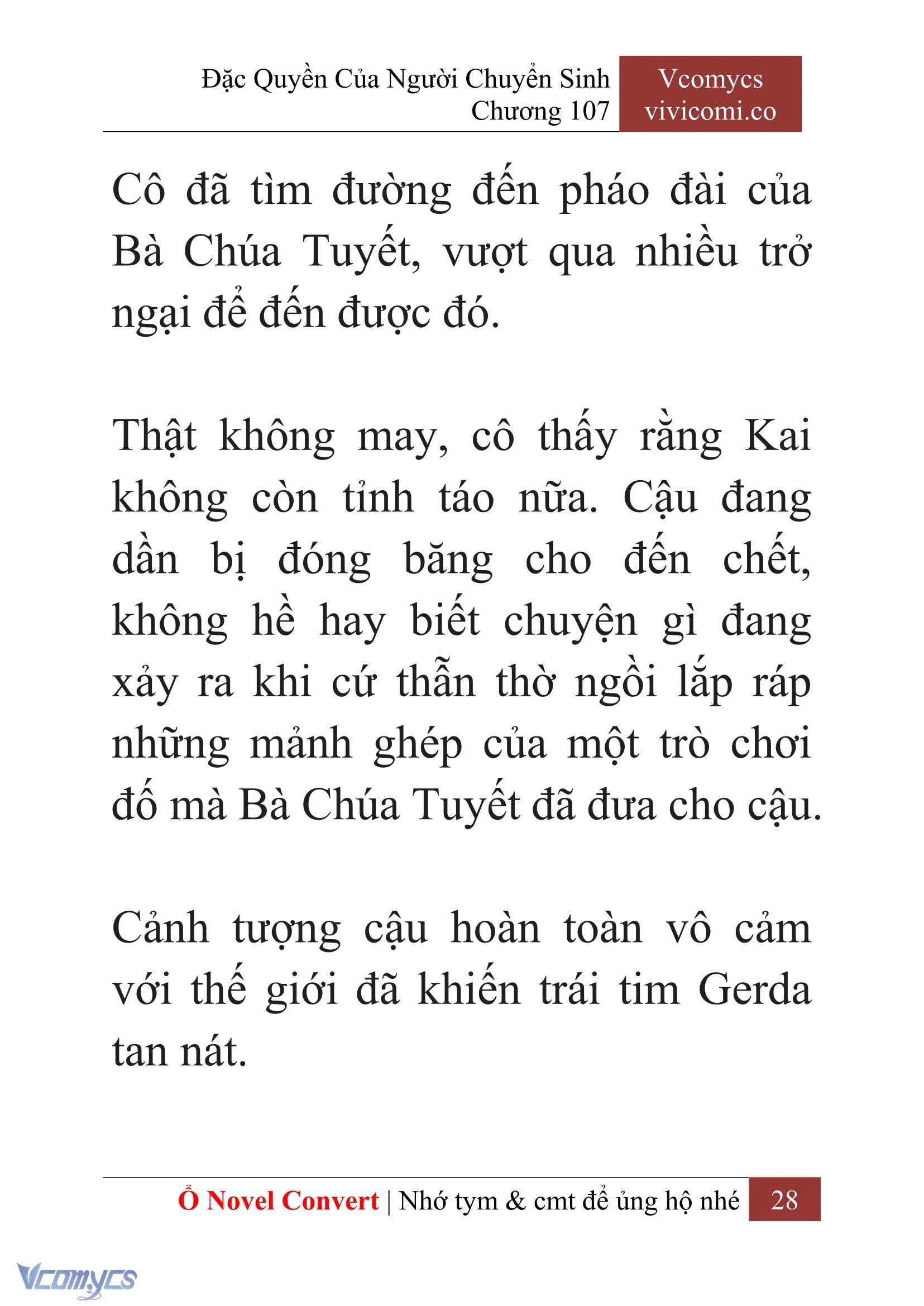 [Novel] Đặc Quyền Của Người Chuyển Sinh Chapter  107 - 30