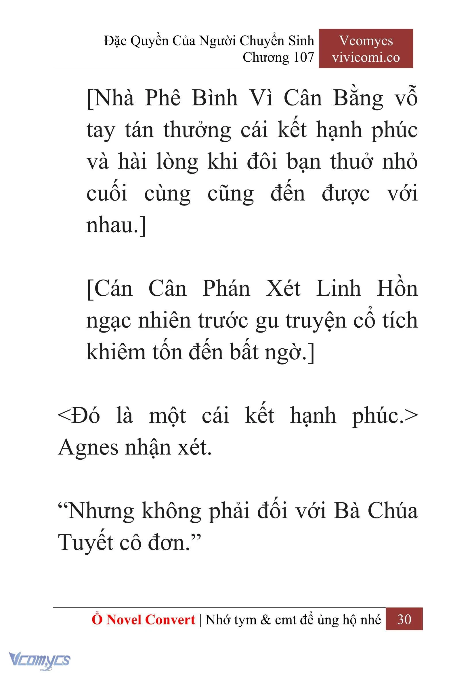 [Novel] Đặc Quyền Của Người Chuyển Sinh Chapter  107 - 32