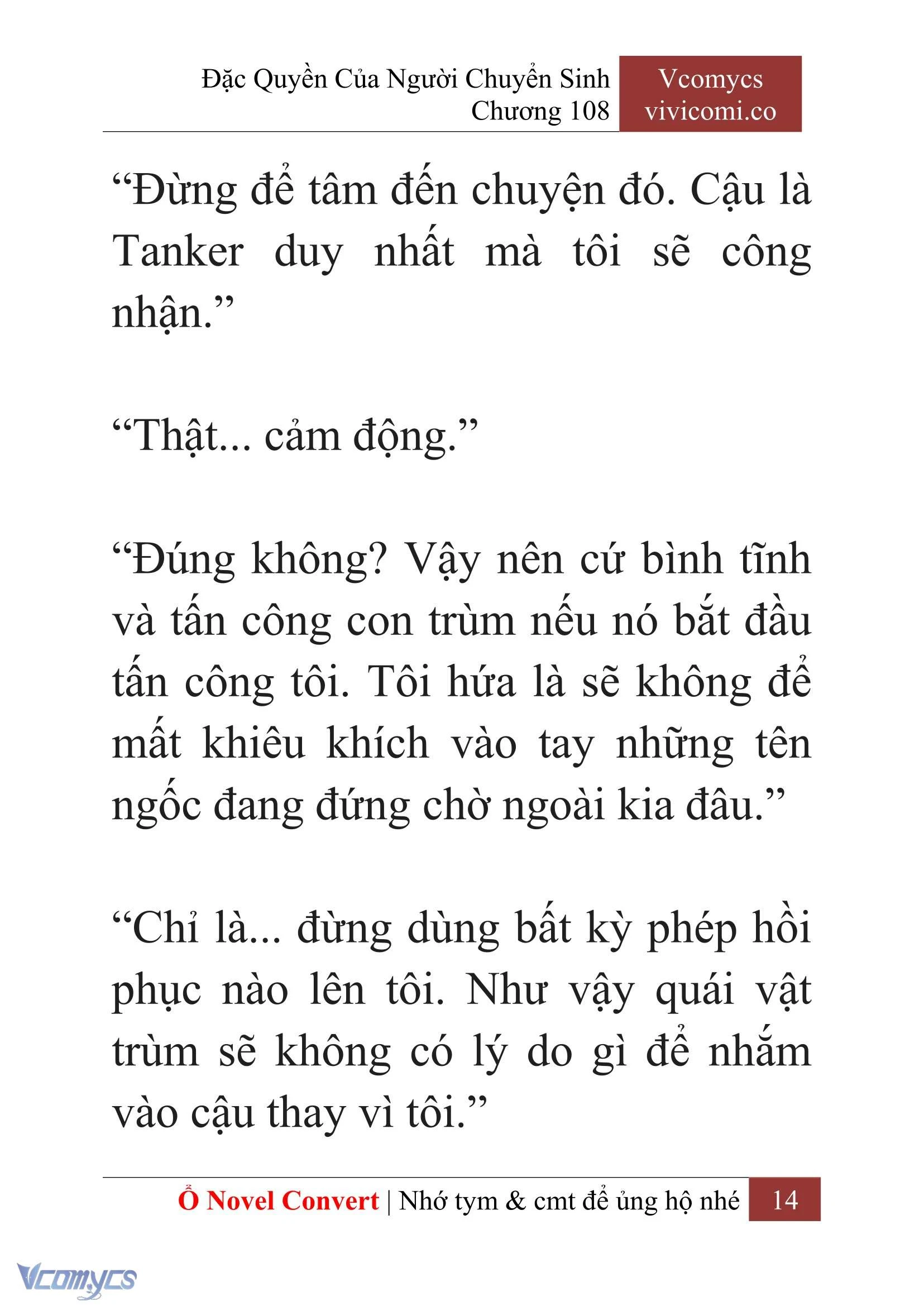 [Novel] Đặc Quyền Của Người Chuyển Sinh Chapter  108 - 16