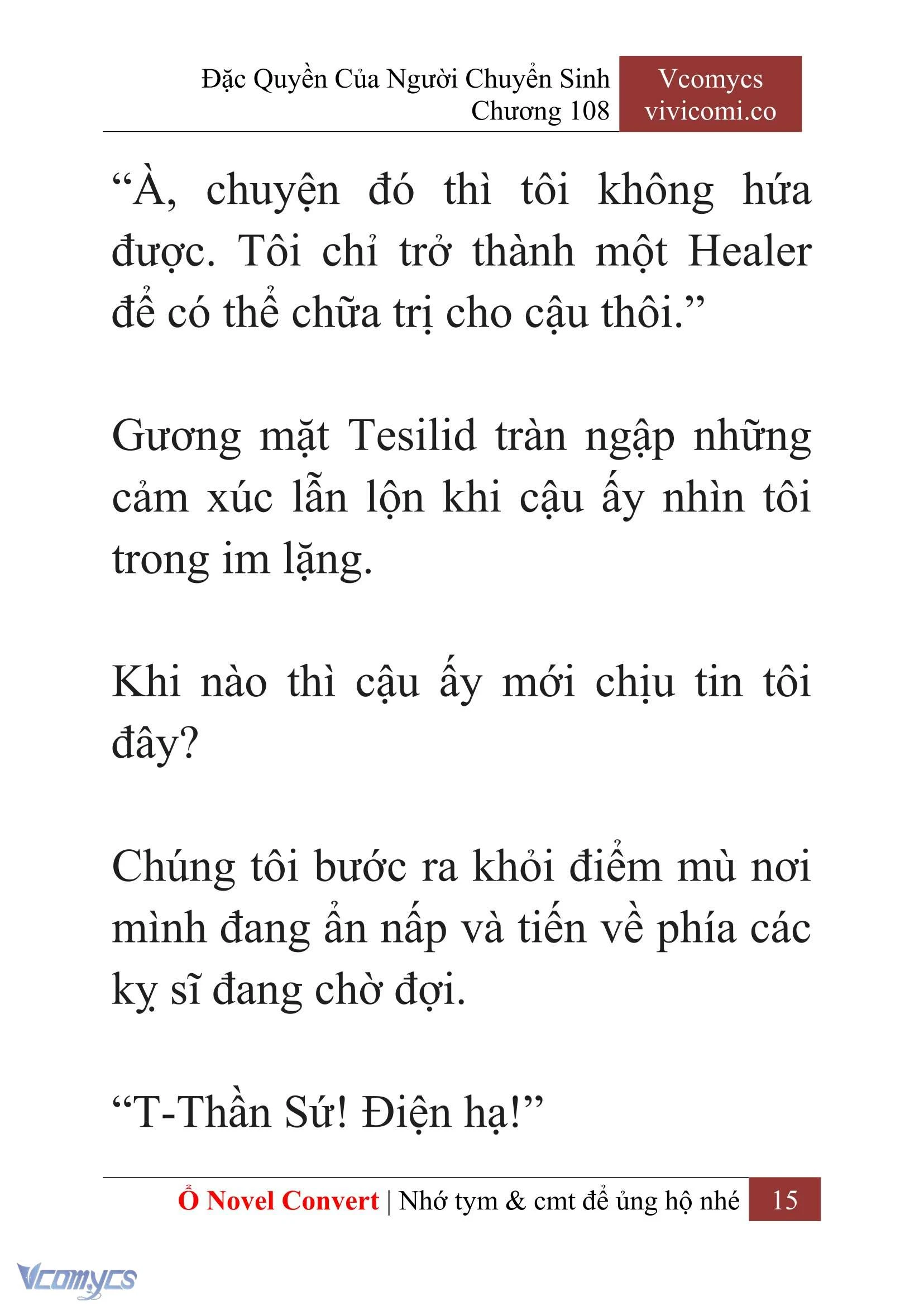 [Novel] Đặc Quyền Của Người Chuyển Sinh Chapter  108 - 17
