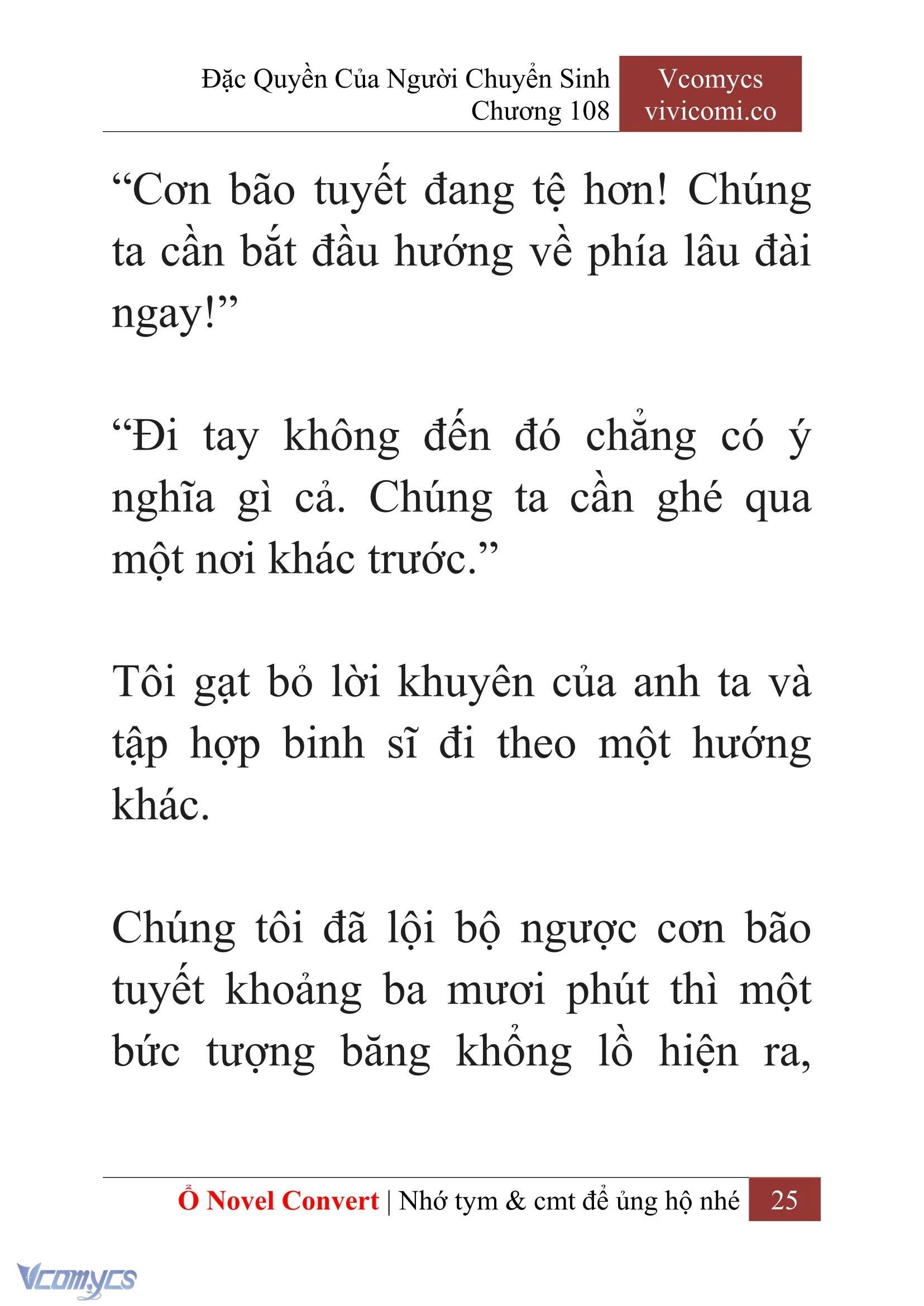 [Novel] Đặc Quyền Của Người Chuyển Sinh Chapter  108 - 27