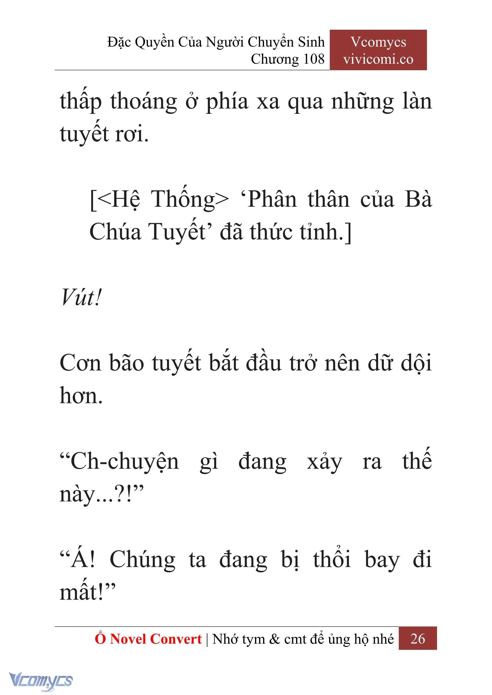 [Novel] Đặc Quyền Của Người Chuyển Sinh Chapter  108 - 28