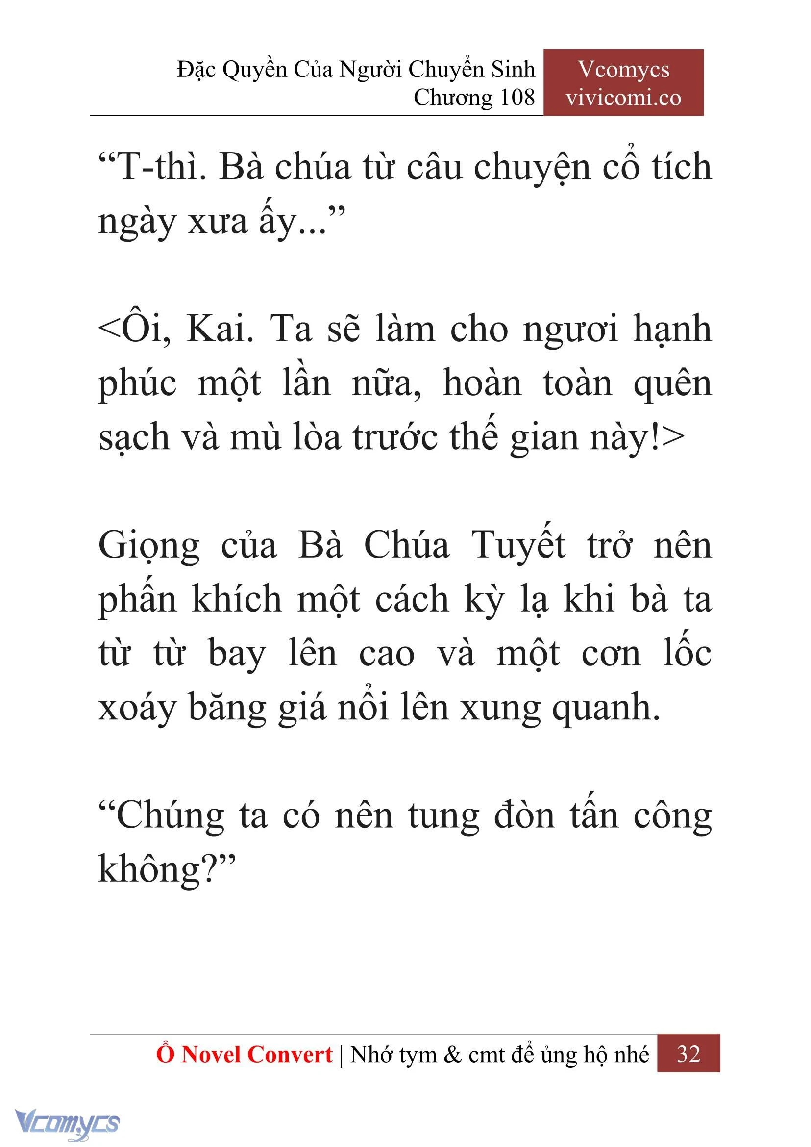 [Novel] Đặc Quyền Của Người Chuyển Sinh Chapter  108 - 34