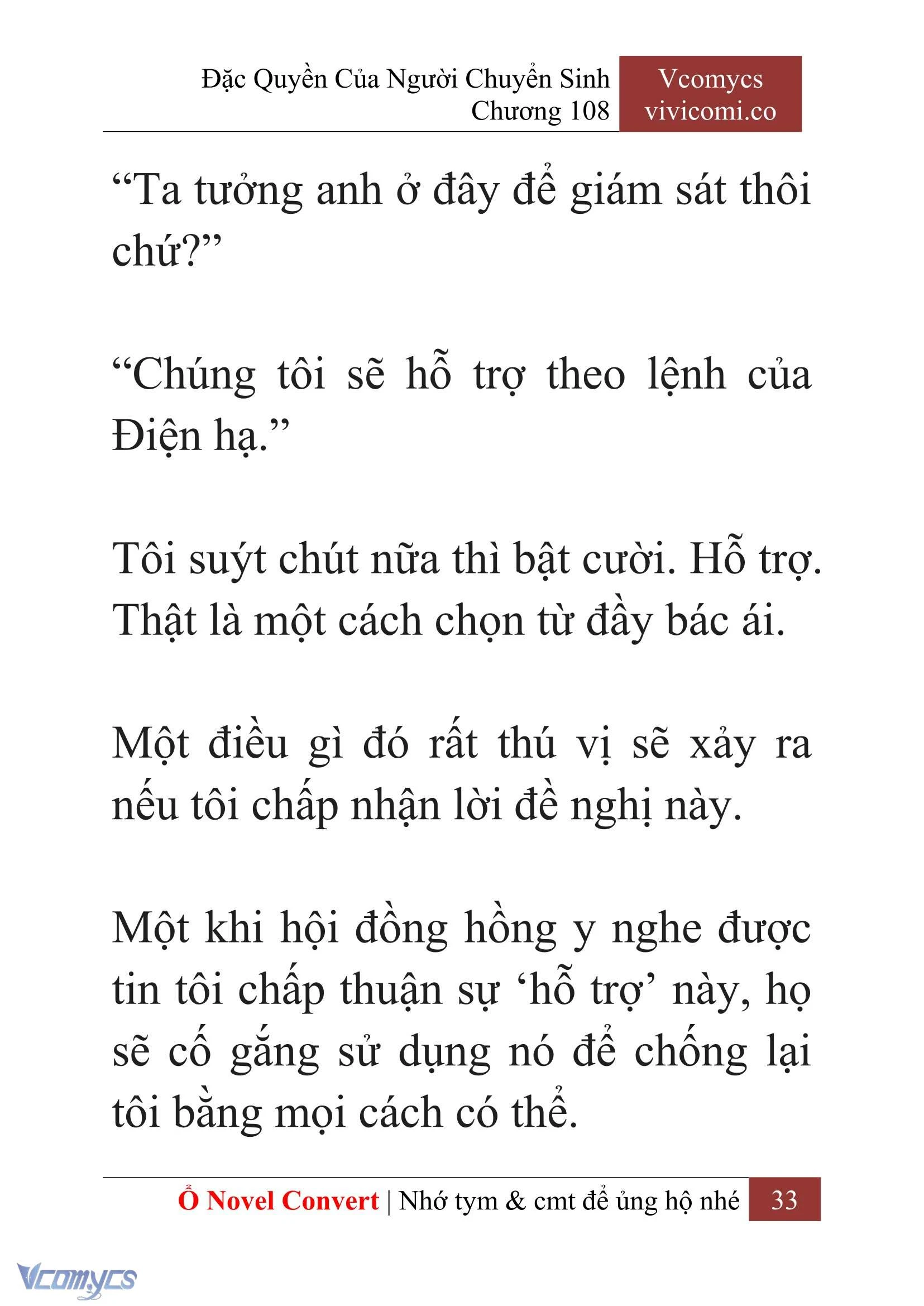 [Novel] Đặc Quyền Của Người Chuyển Sinh Chapter  108 - 35