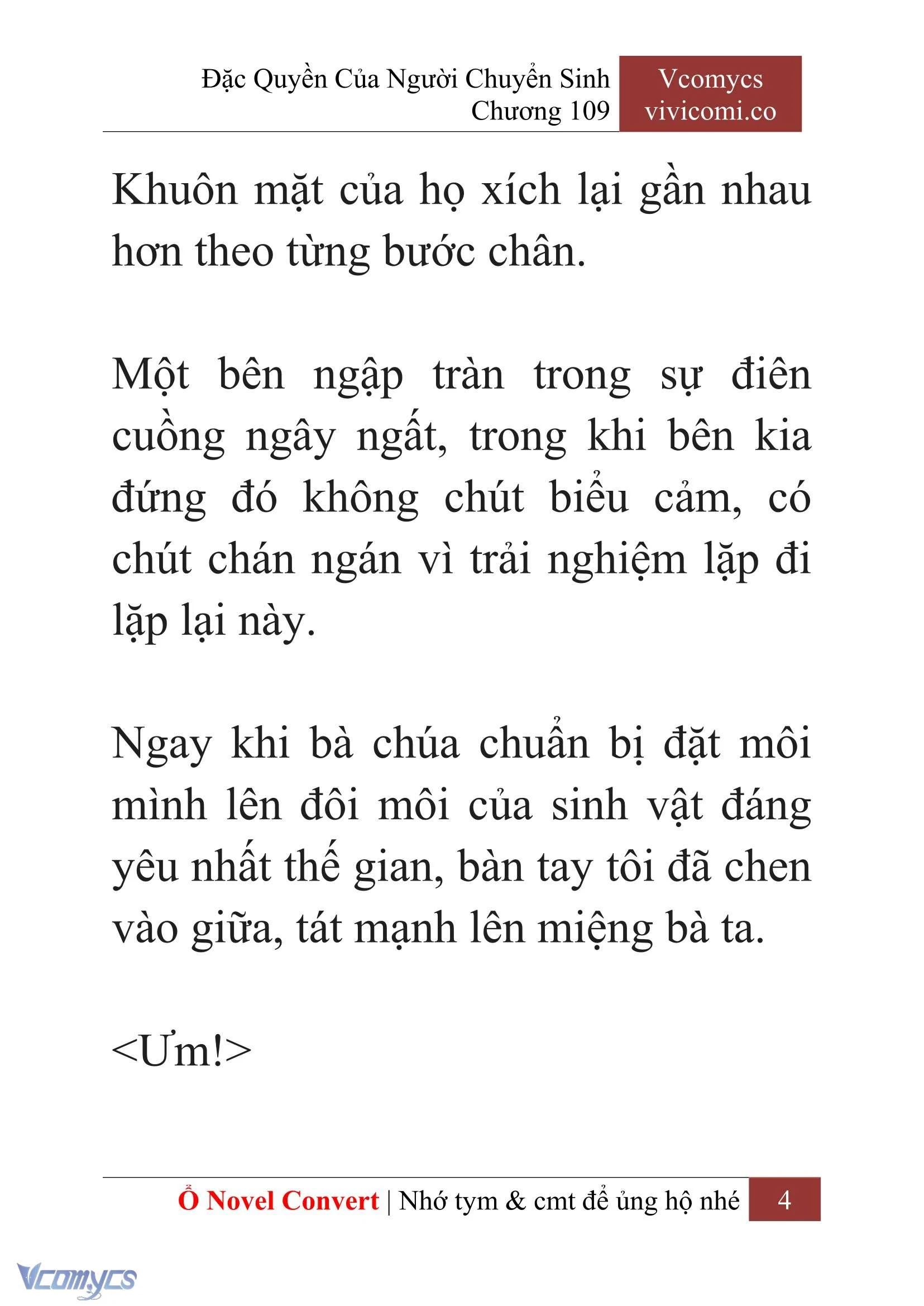 [Novel] Đặc Quyền Của Người Chuyển Sinh Chapter  109 - 6