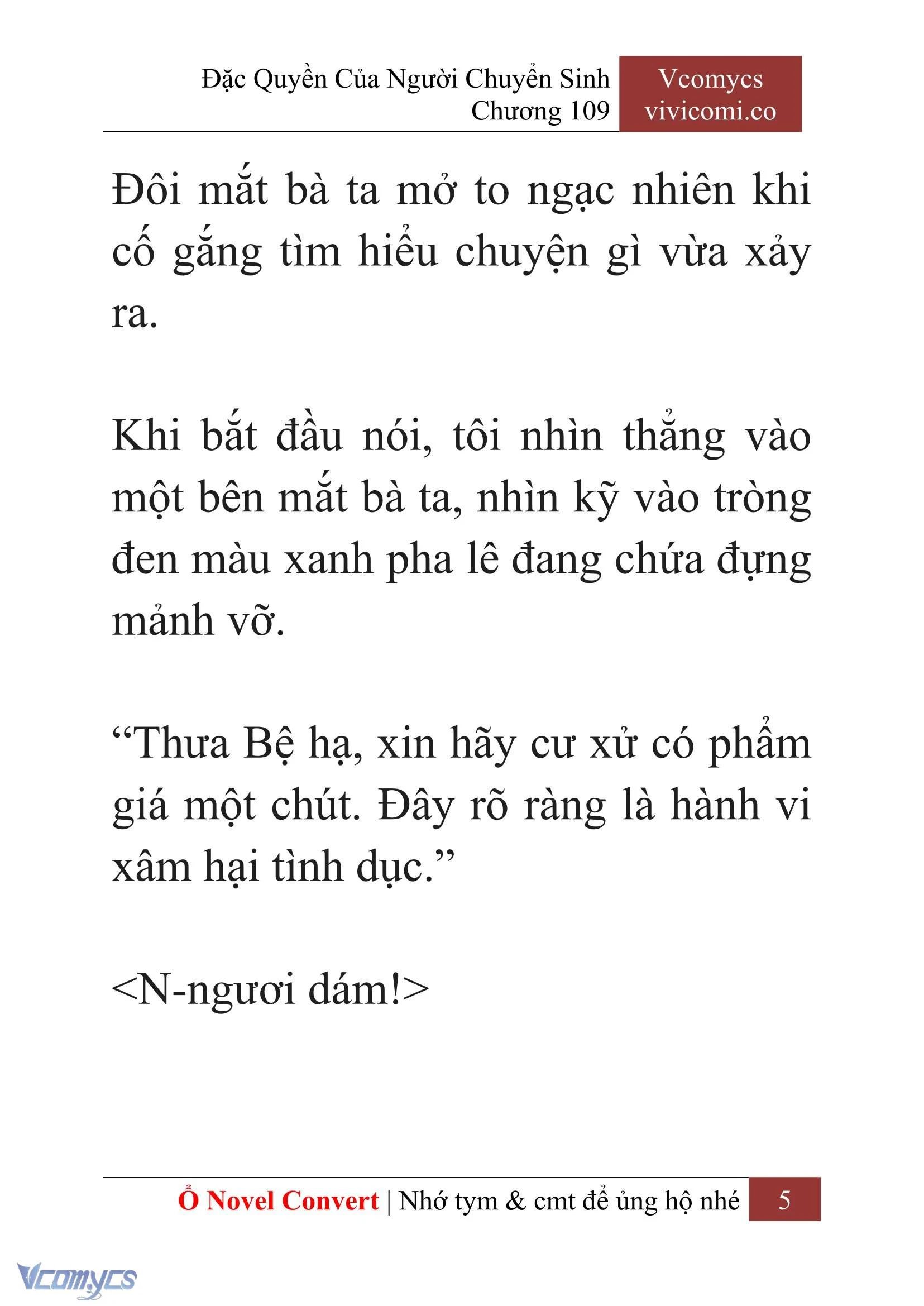 [Novel] Đặc Quyền Của Người Chuyển Sinh Chapter  109 - 7