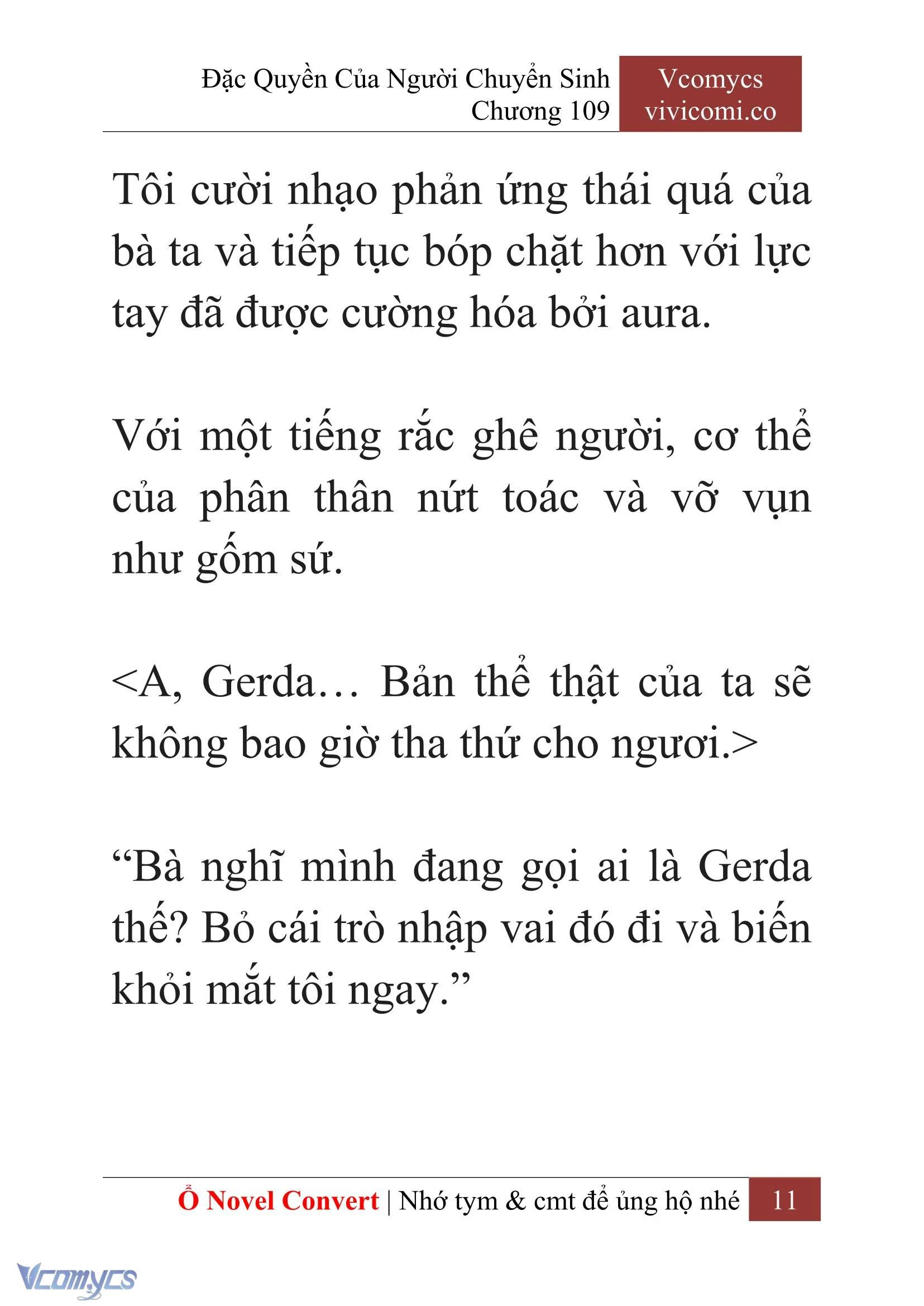 [Novel] Đặc Quyền Của Người Chuyển Sinh Chapter  109 - 13