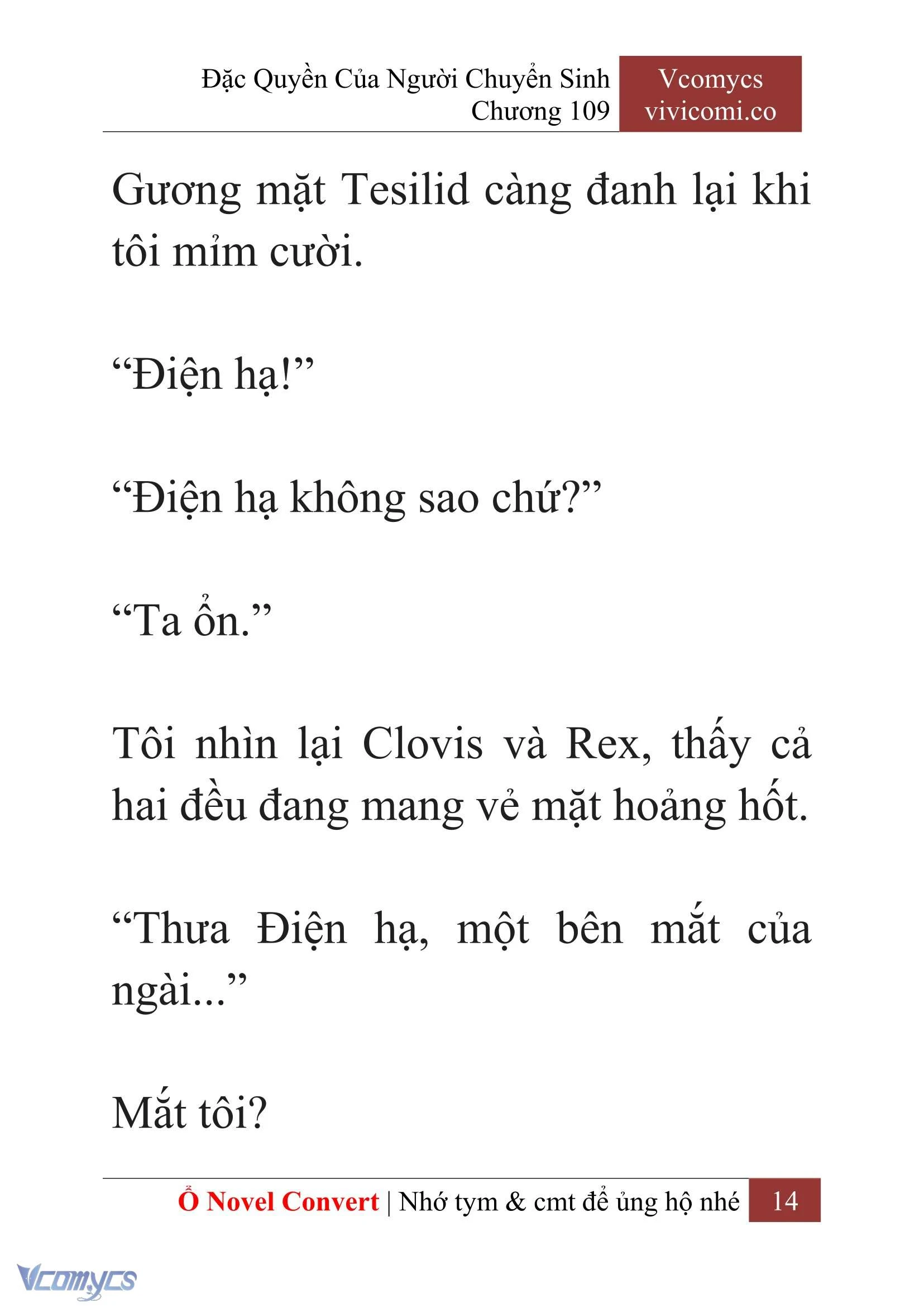 [Novel] Đặc Quyền Của Người Chuyển Sinh Chapter  109 - 16