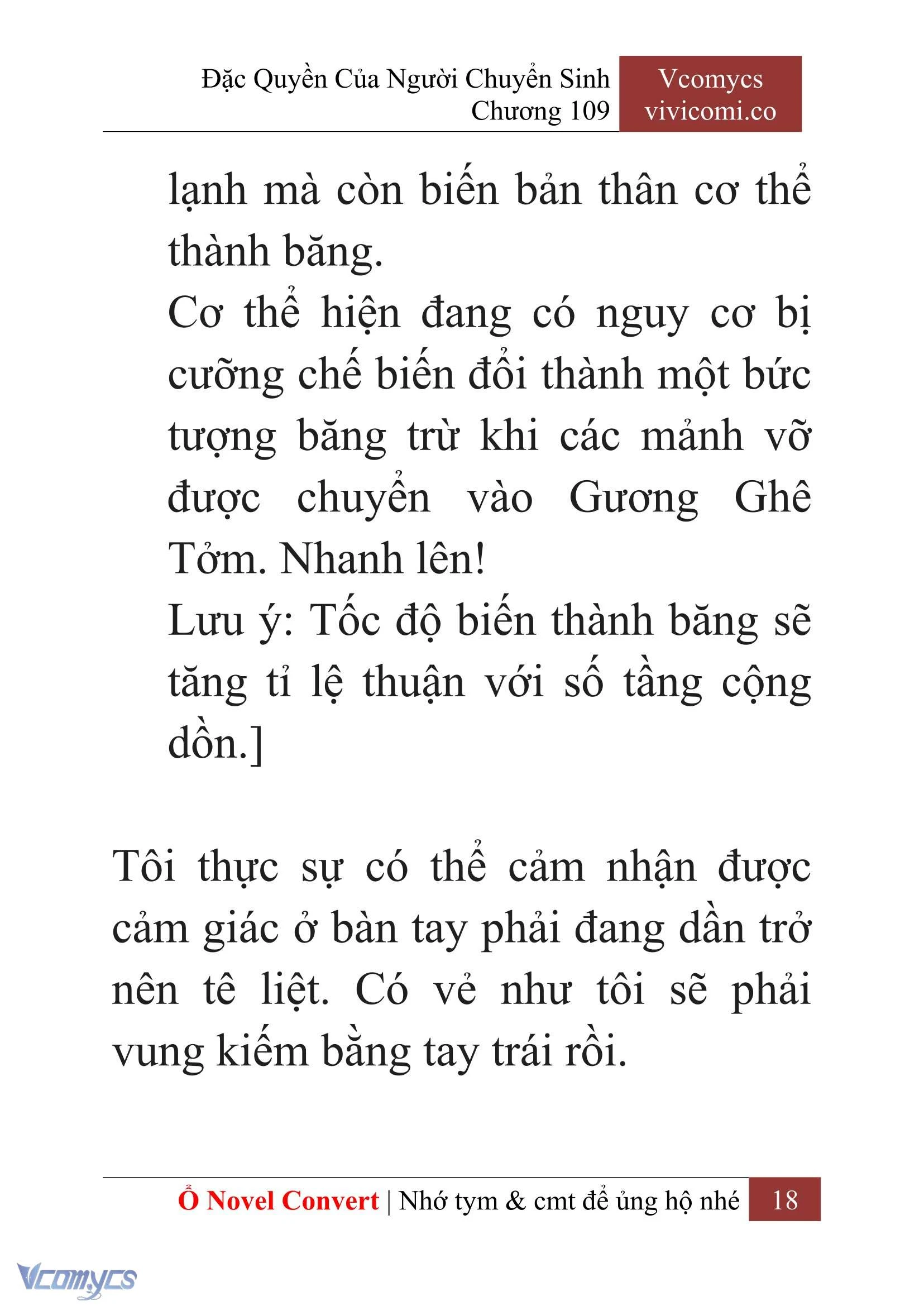 [Novel] Đặc Quyền Của Người Chuyển Sinh Chapter  109 - 20