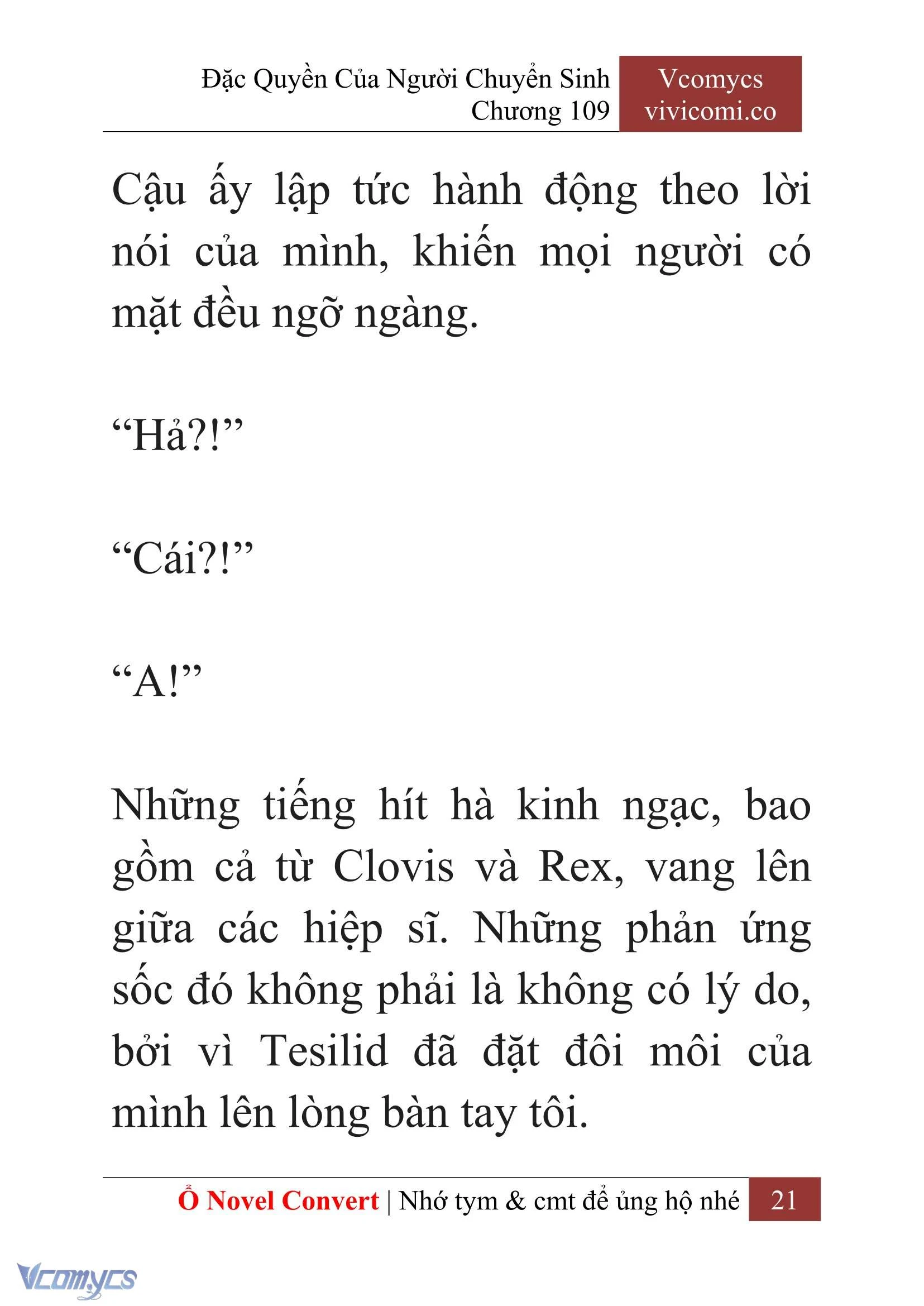 [Novel] Đặc Quyền Của Người Chuyển Sinh Chapter  109 - 23