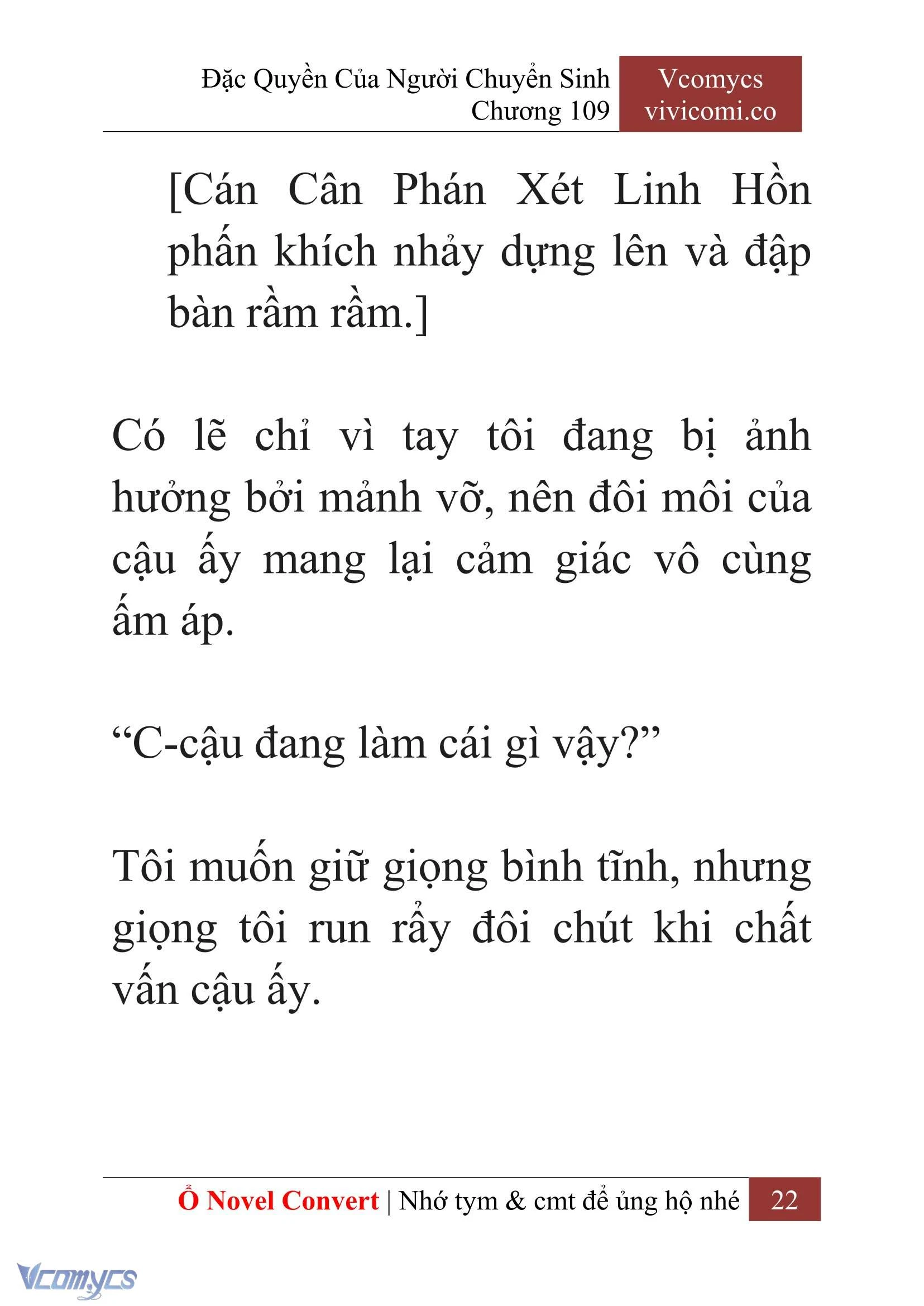 [Novel] Đặc Quyền Của Người Chuyển Sinh Chapter  109 - 24