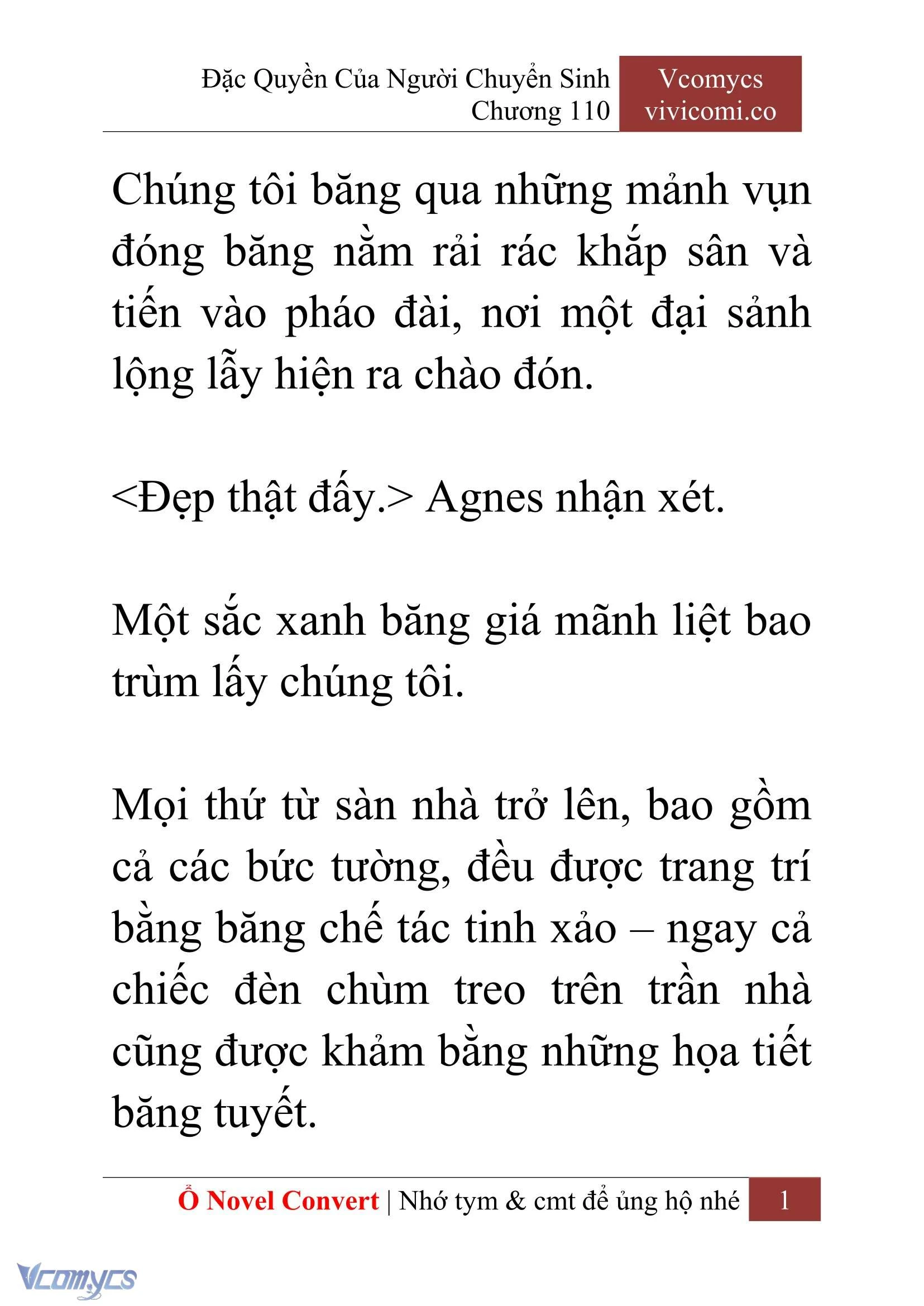 [Novel] Đặc Quyền Của Người Chuyển Sinh Chapter  110 - 3