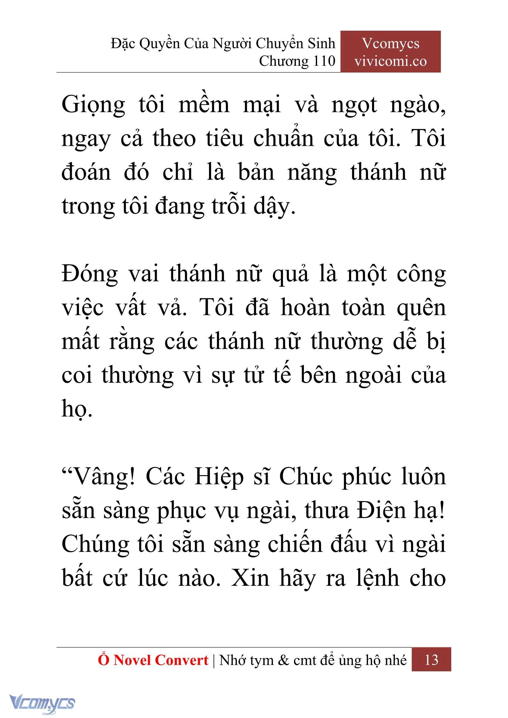 [Novel] Đặc Quyền Của Người Chuyển Sinh Chapter  110 - 15