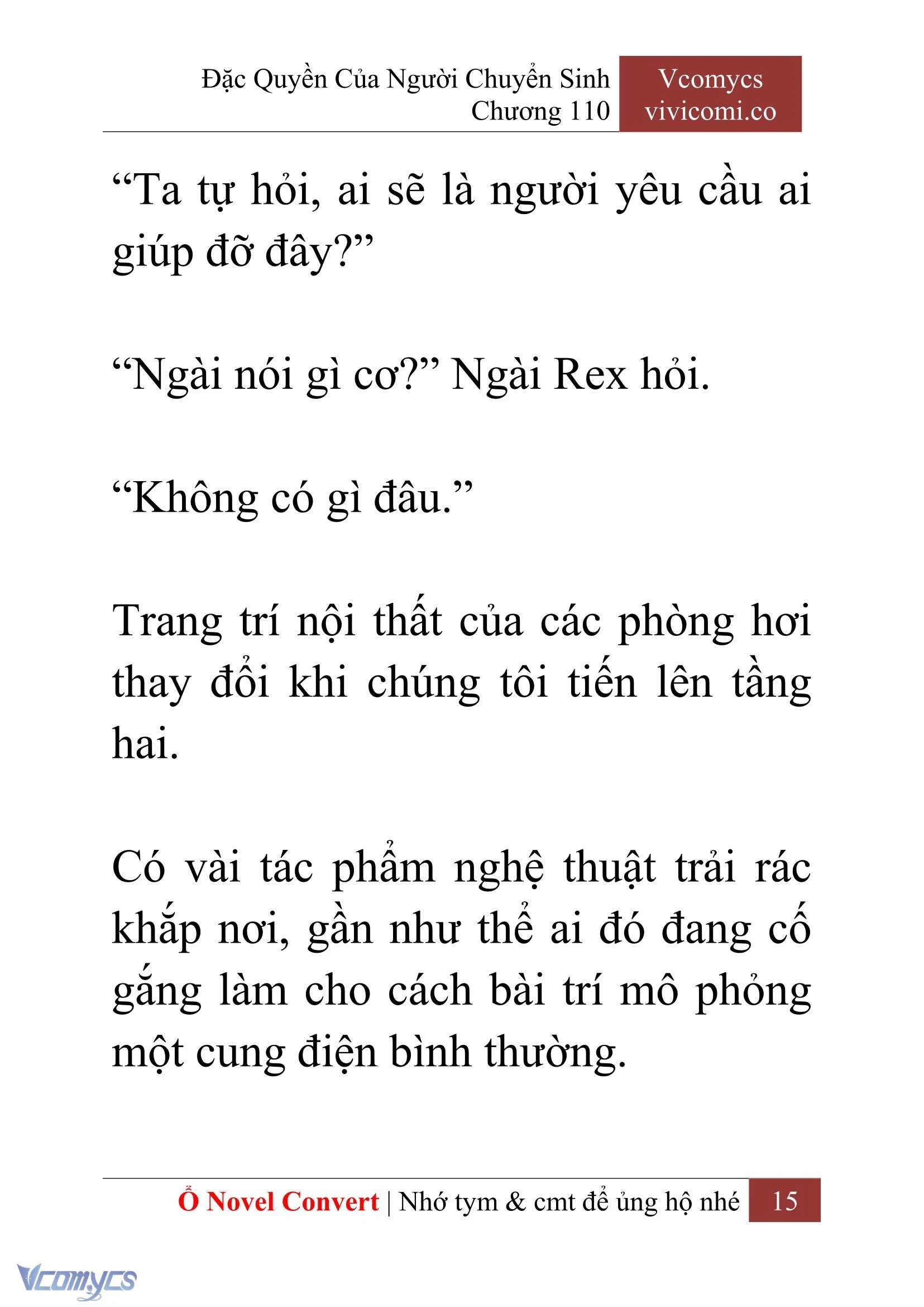 [Novel] Đặc Quyền Của Người Chuyển Sinh Chapter  110 - 17