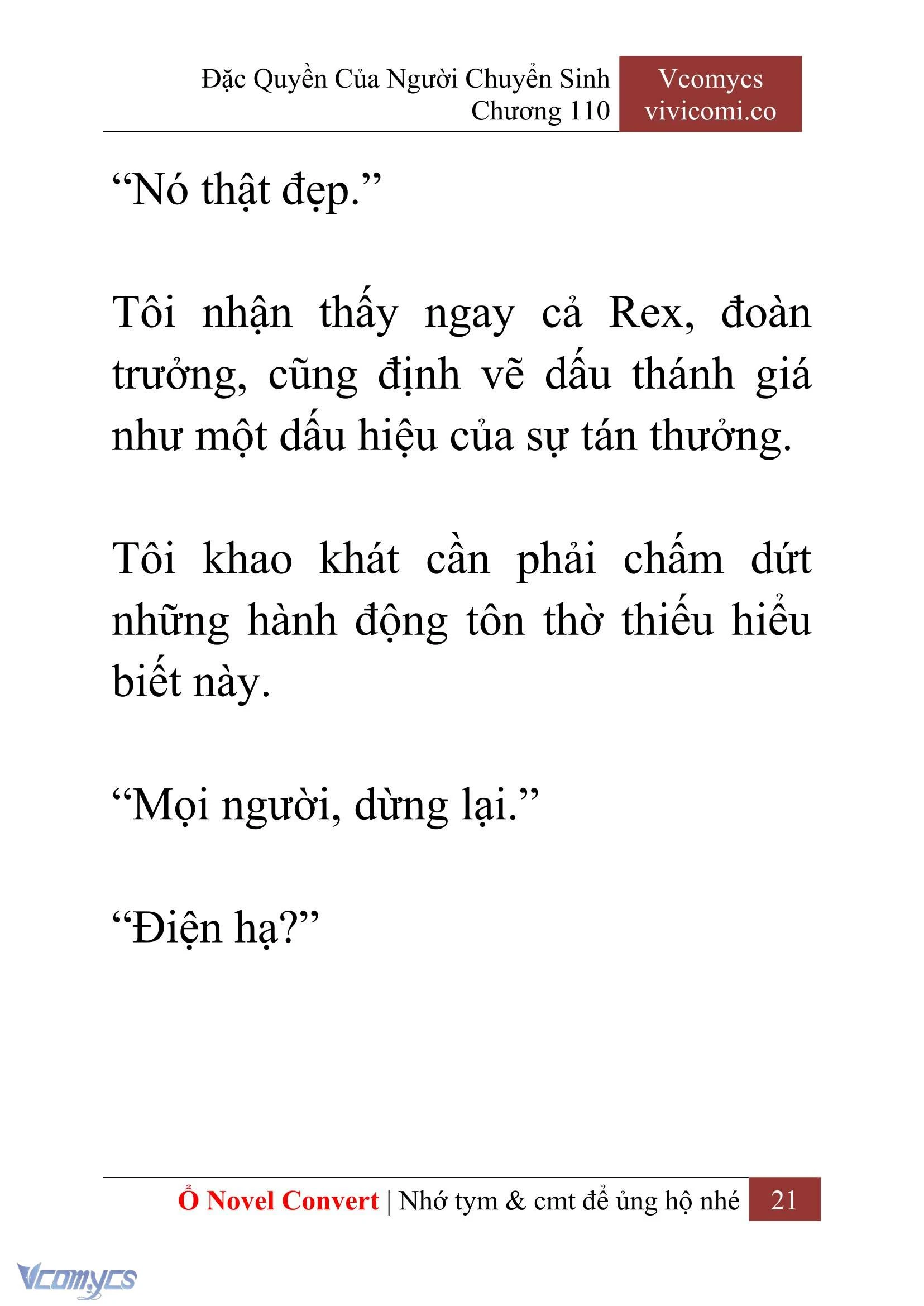 [Novel] Đặc Quyền Của Người Chuyển Sinh Chapter  110 - 23