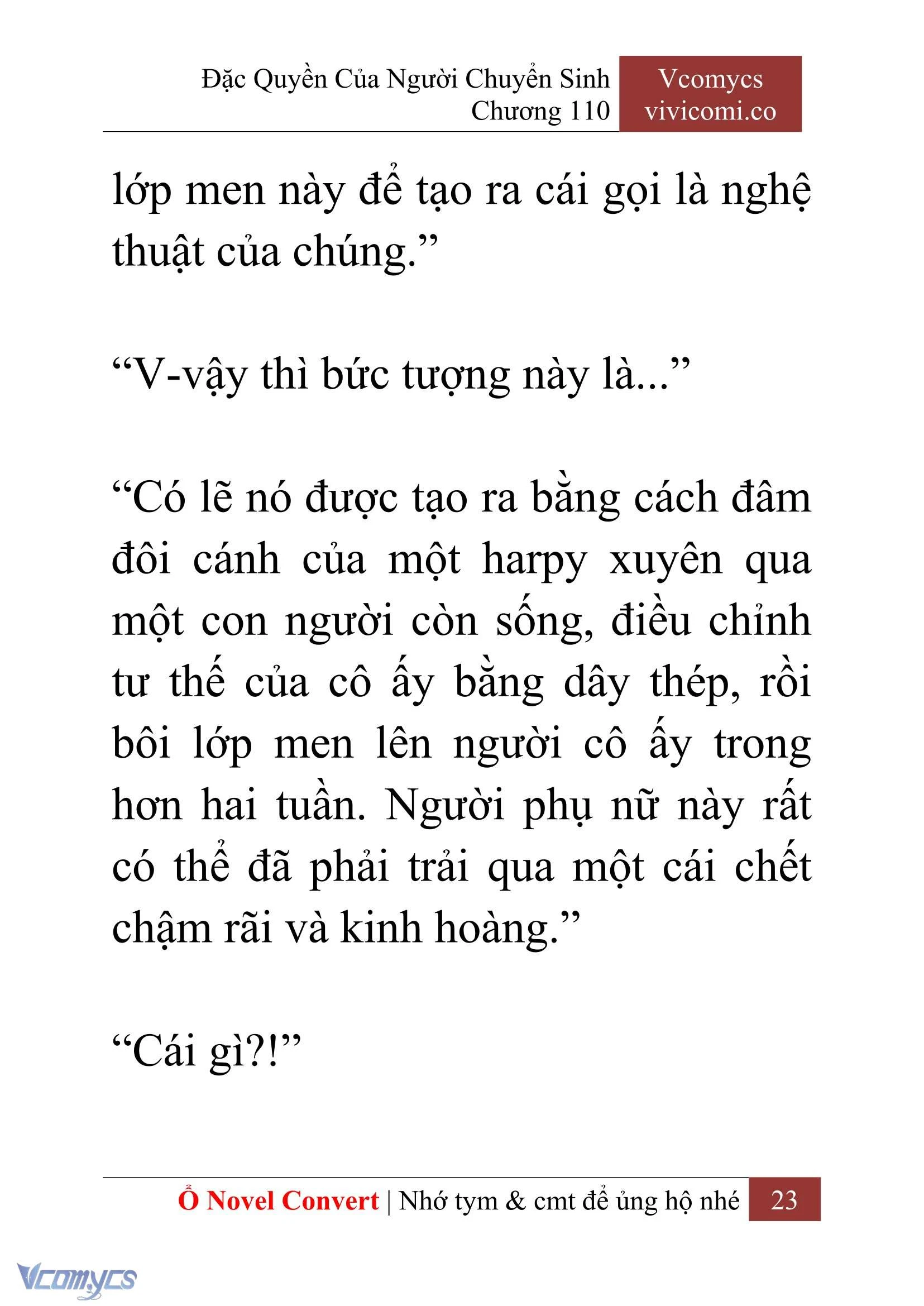[Novel] Đặc Quyền Của Người Chuyển Sinh Chapter  110 - 25