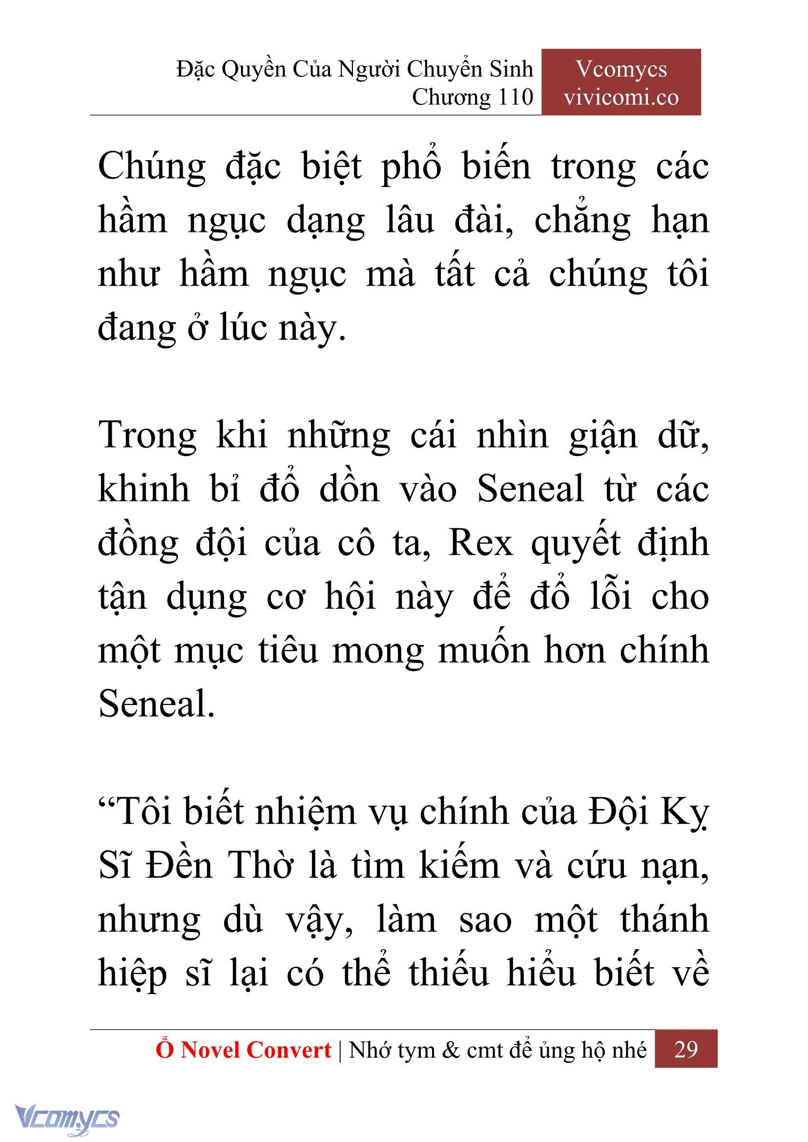 [Novel] Đặc Quyền Của Người Chuyển Sinh Chapter  110 - 31
