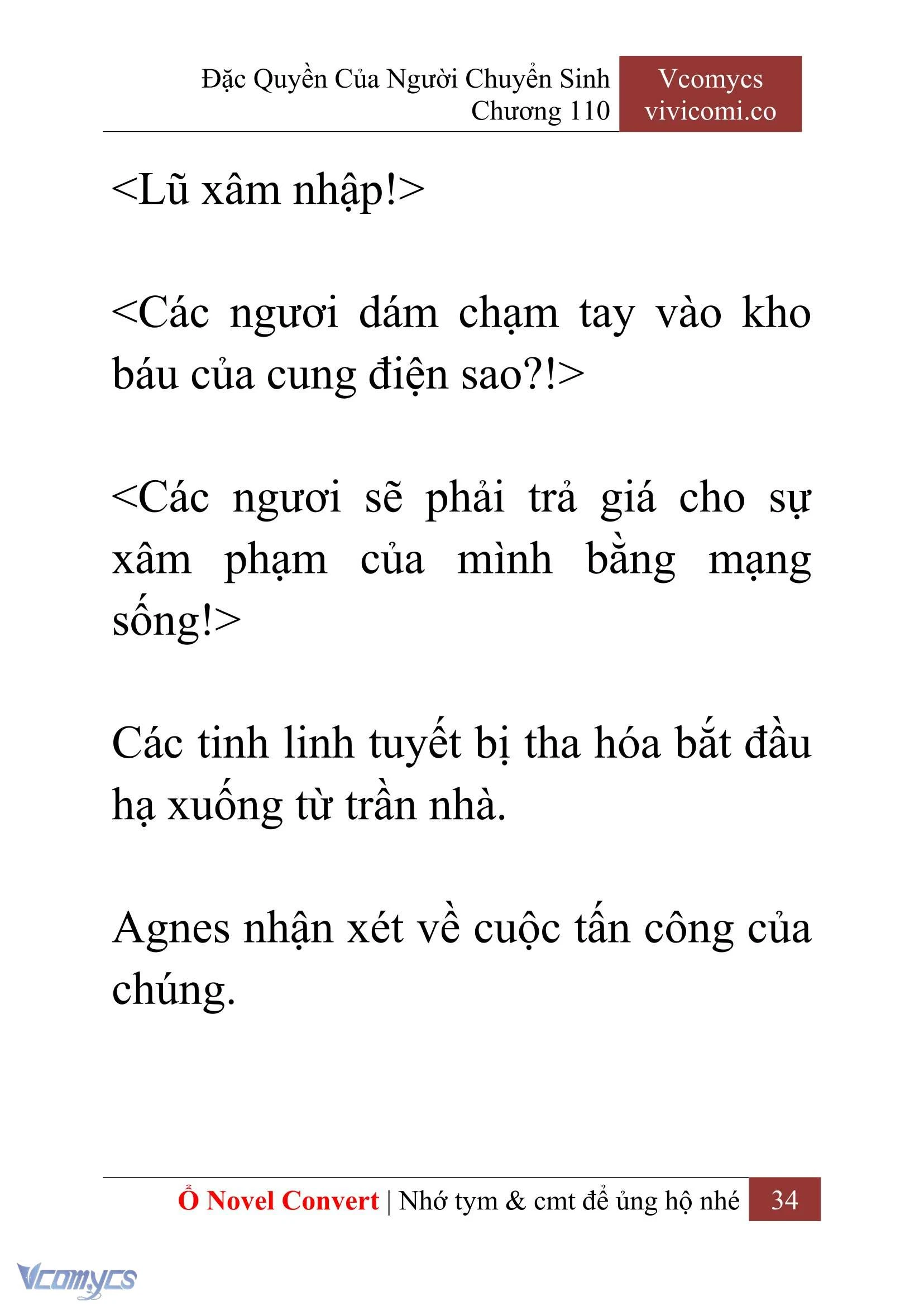 [Novel] Đặc Quyền Của Người Chuyển Sinh Chapter  110 - 36