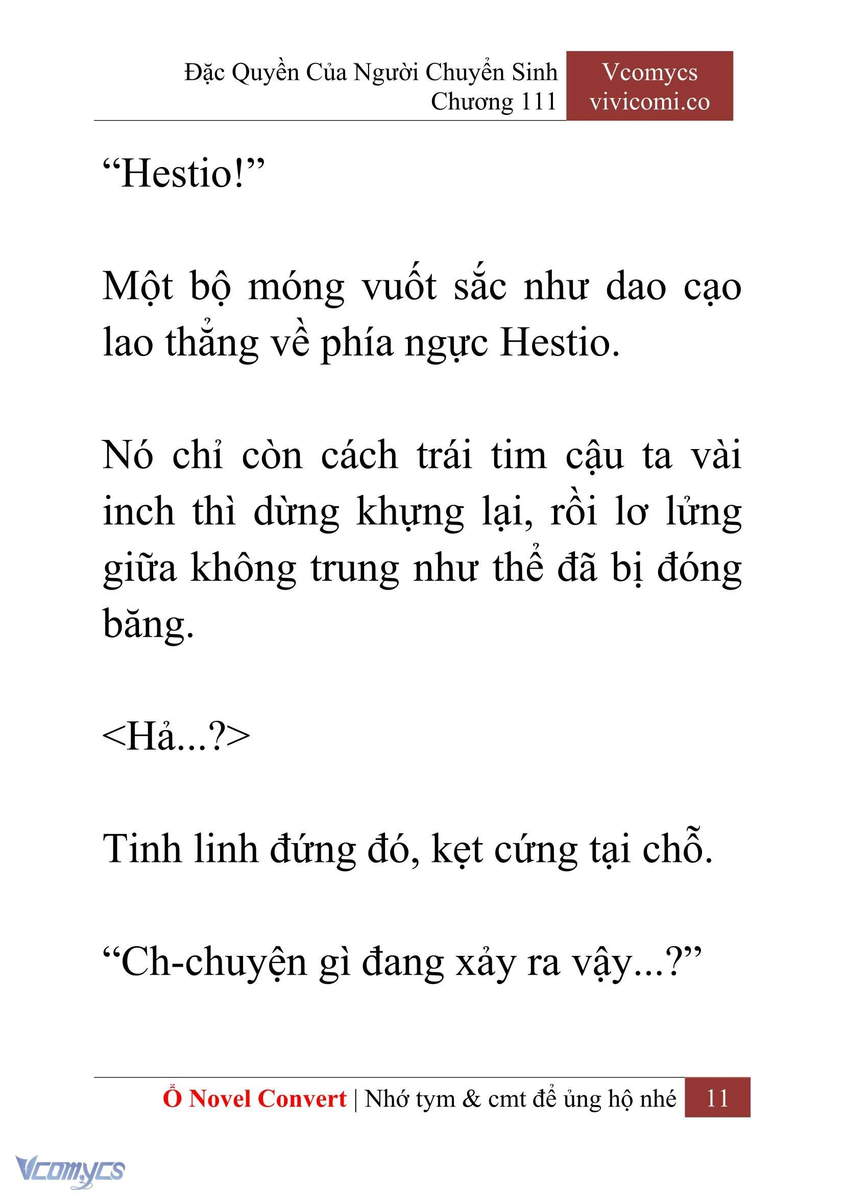 [Novel] Đặc Quyền Của Người Chuyển Sinh Chapter  111 - 13