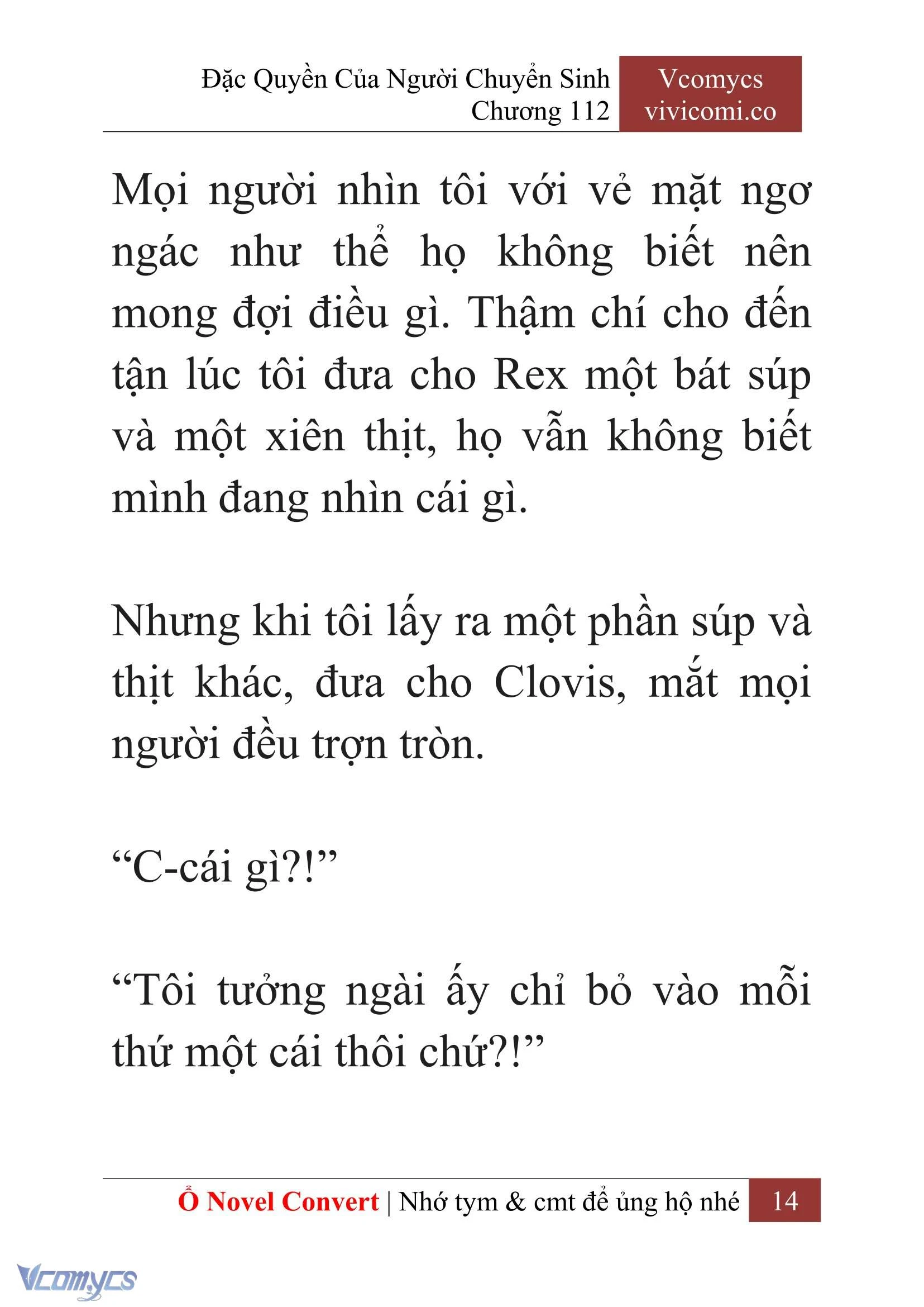 [Novel] Đặc Quyền Của Người Chuyển Sinh Chapter  112 - 16
