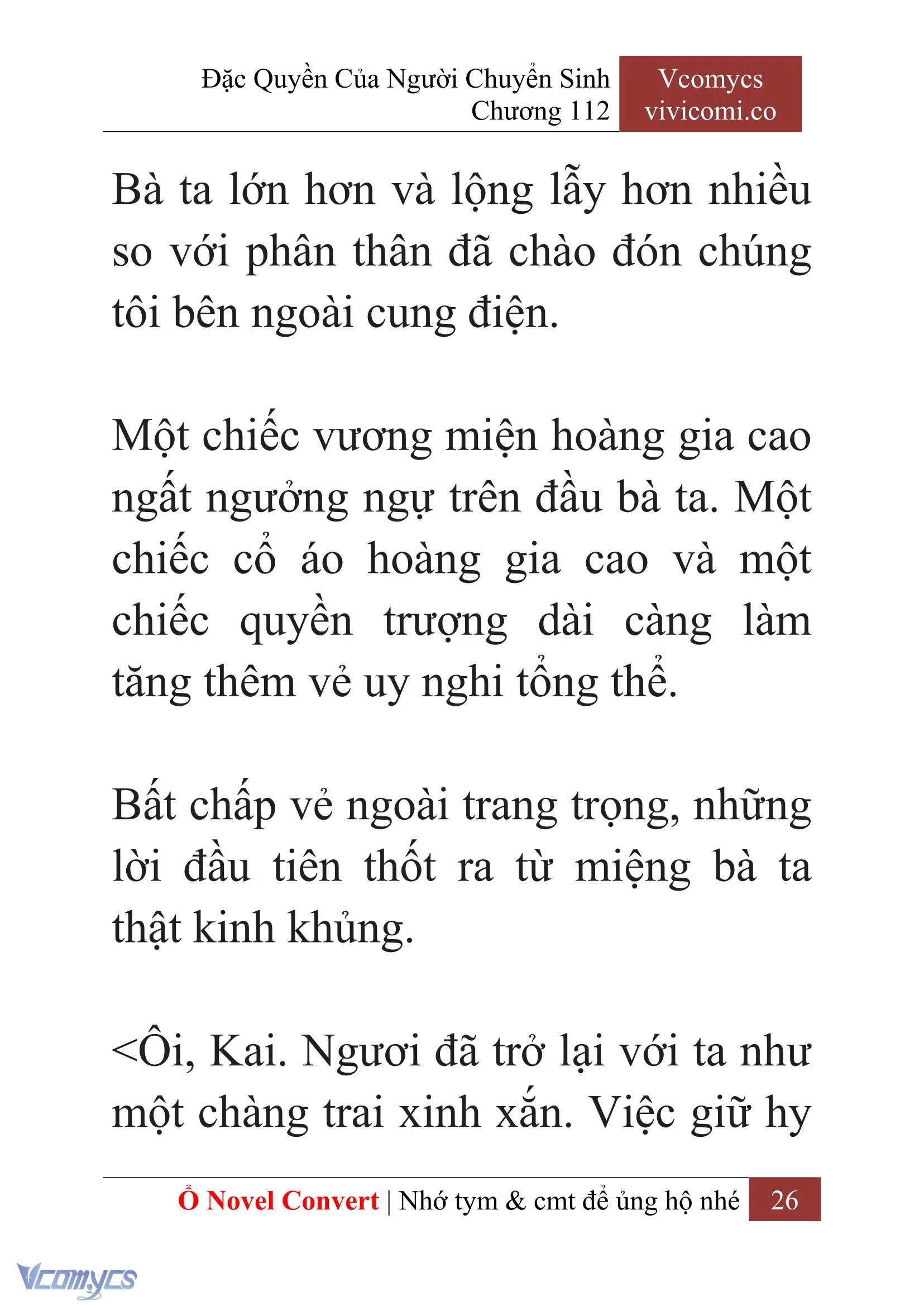 [Novel] Đặc Quyền Của Người Chuyển Sinh Chapter  112 - 28
