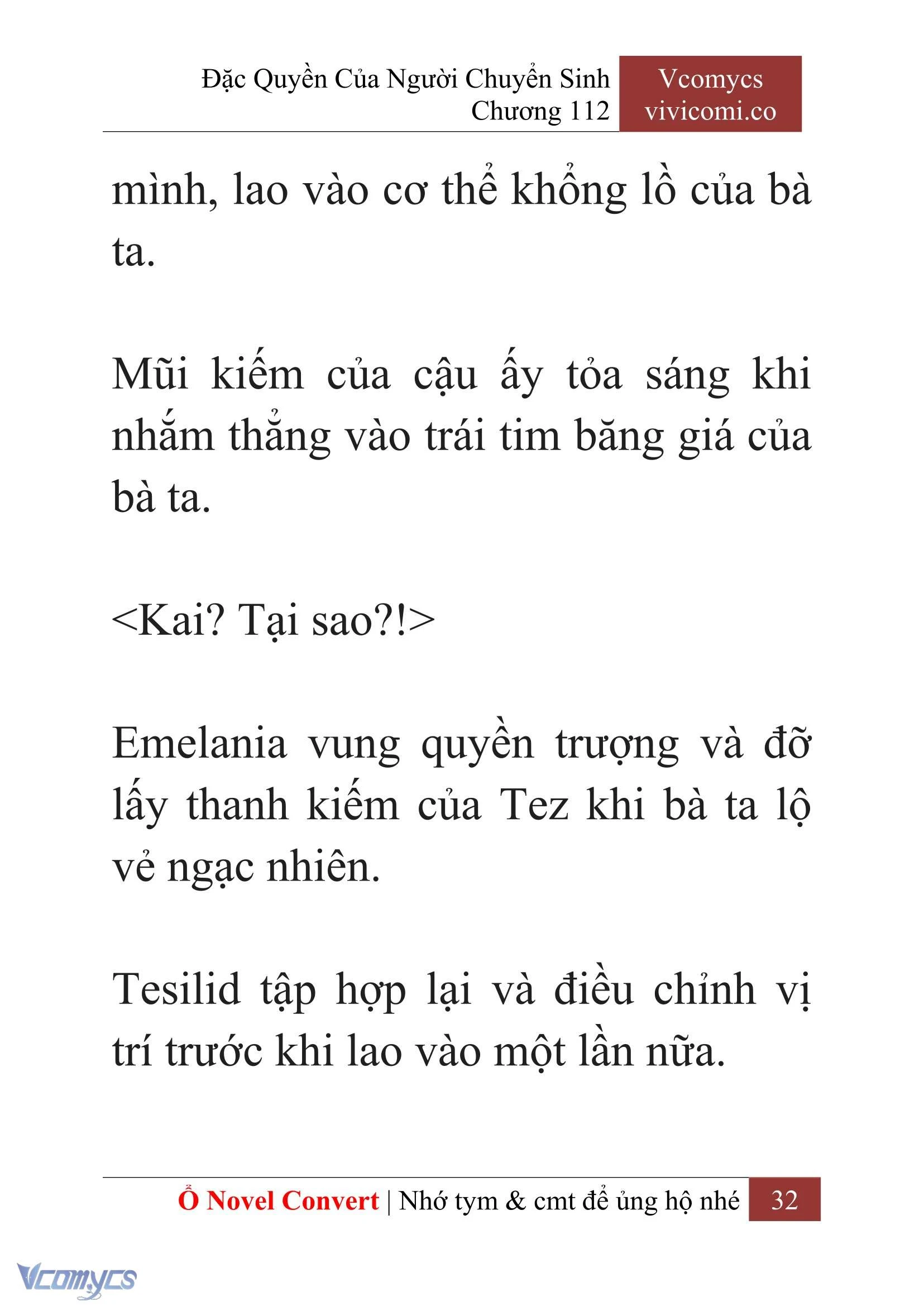 [Novel] Đặc Quyền Của Người Chuyển Sinh Chapter  112 - 34