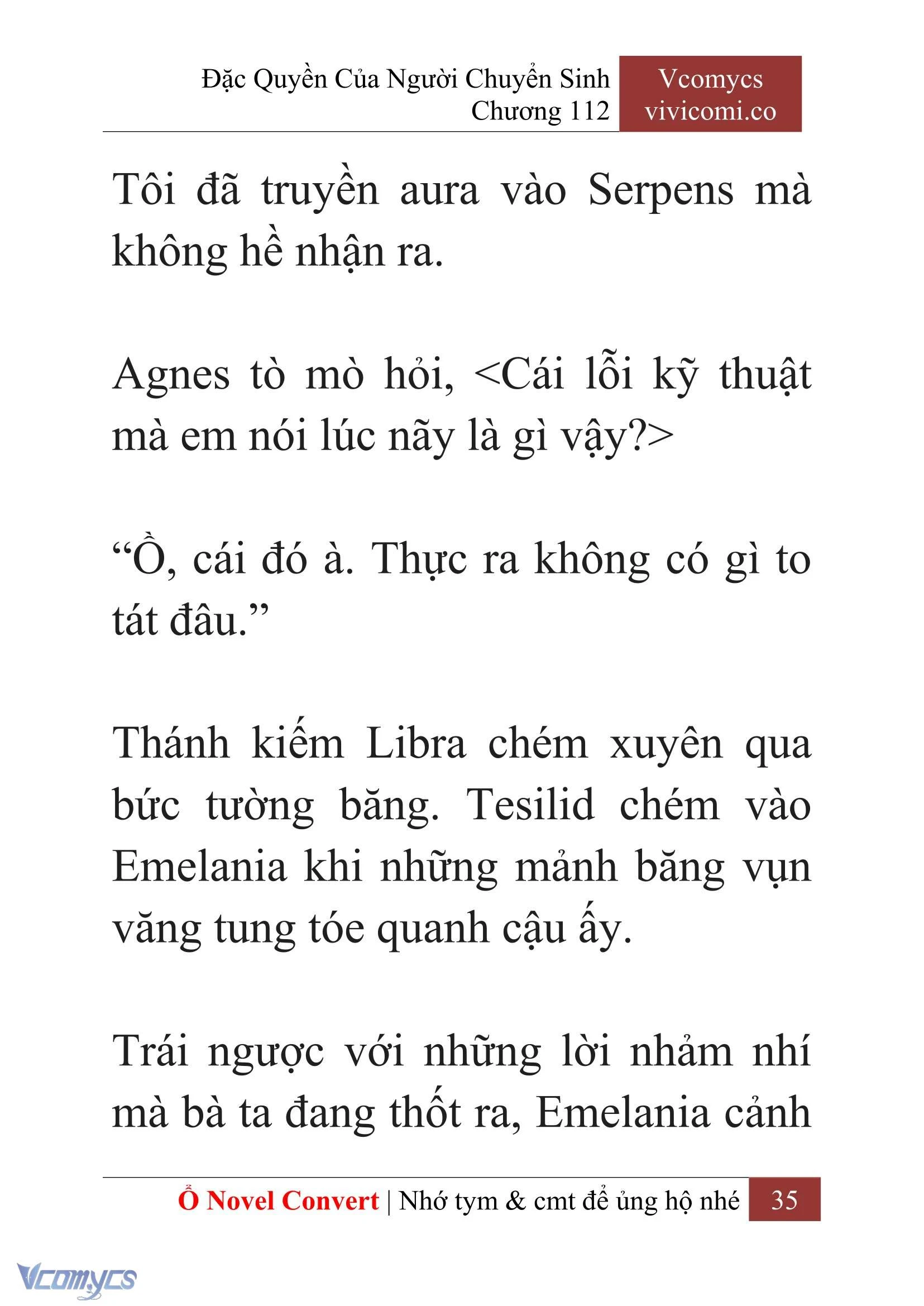 [Novel] Đặc Quyền Của Người Chuyển Sinh Chapter  112 - 37