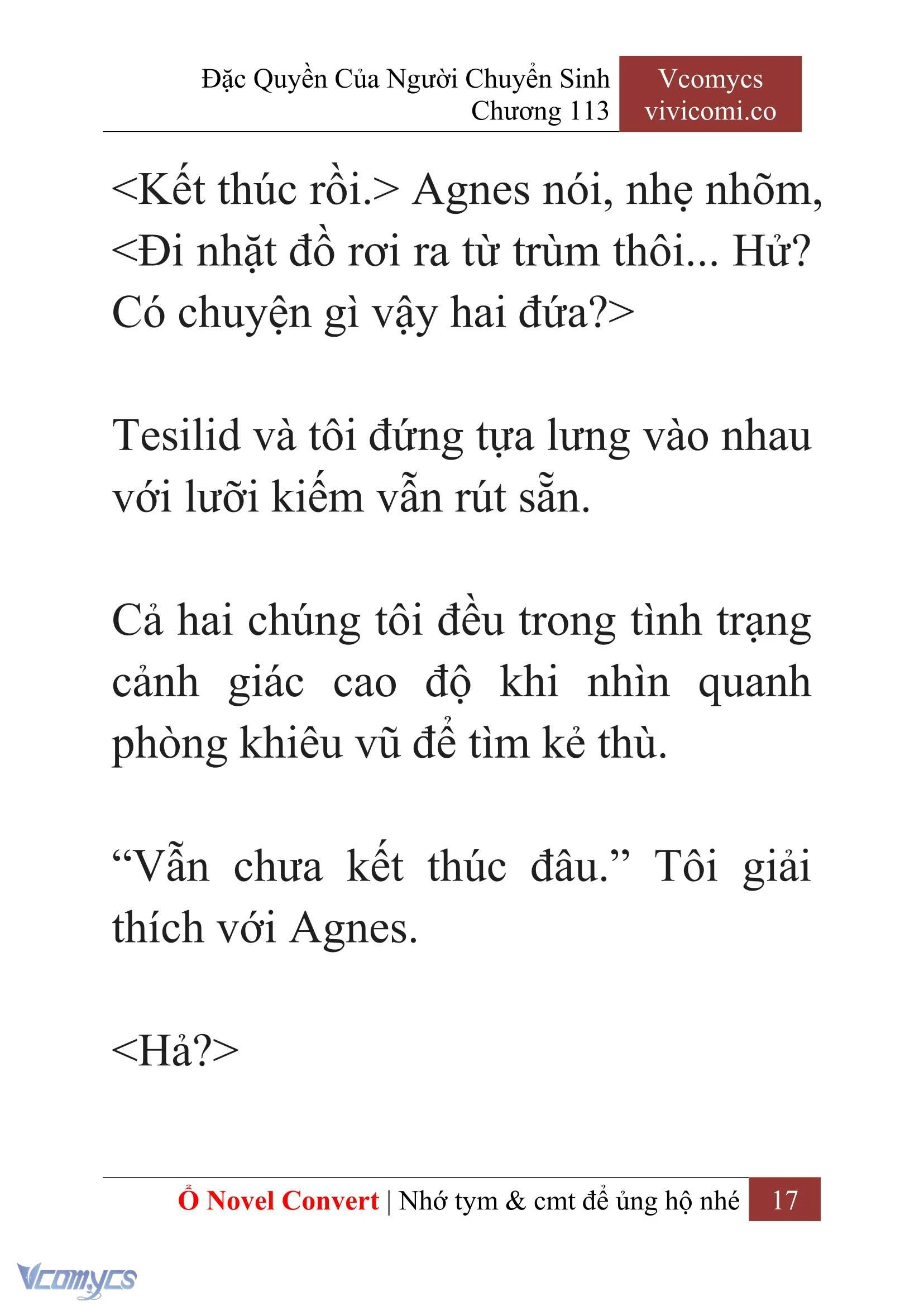 [Novel] Đặc Quyền Của Người Chuyển Sinh Chapter  113 - 19