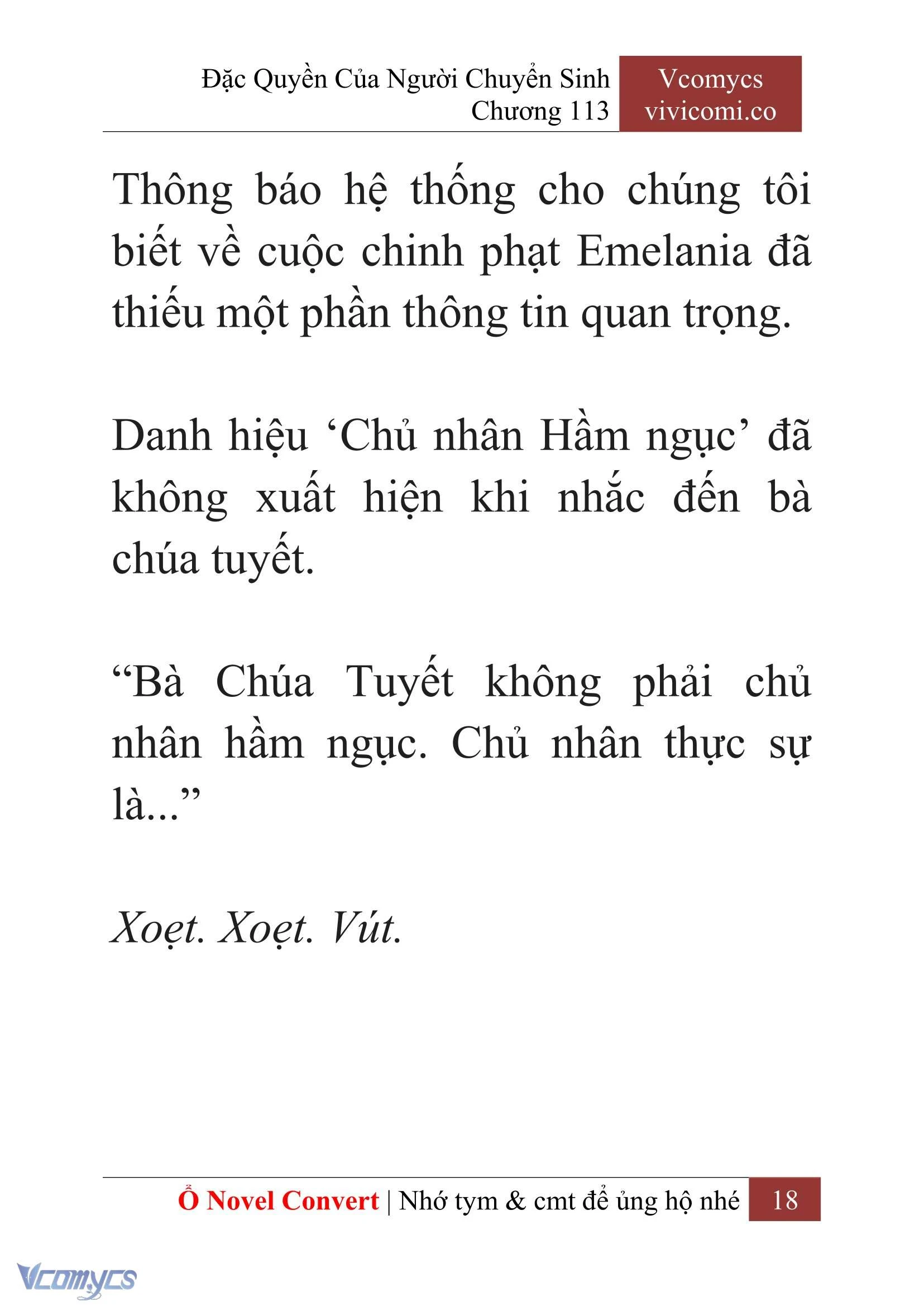 [Novel] Đặc Quyền Của Người Chuyển Sinh Chapter  113 - 20