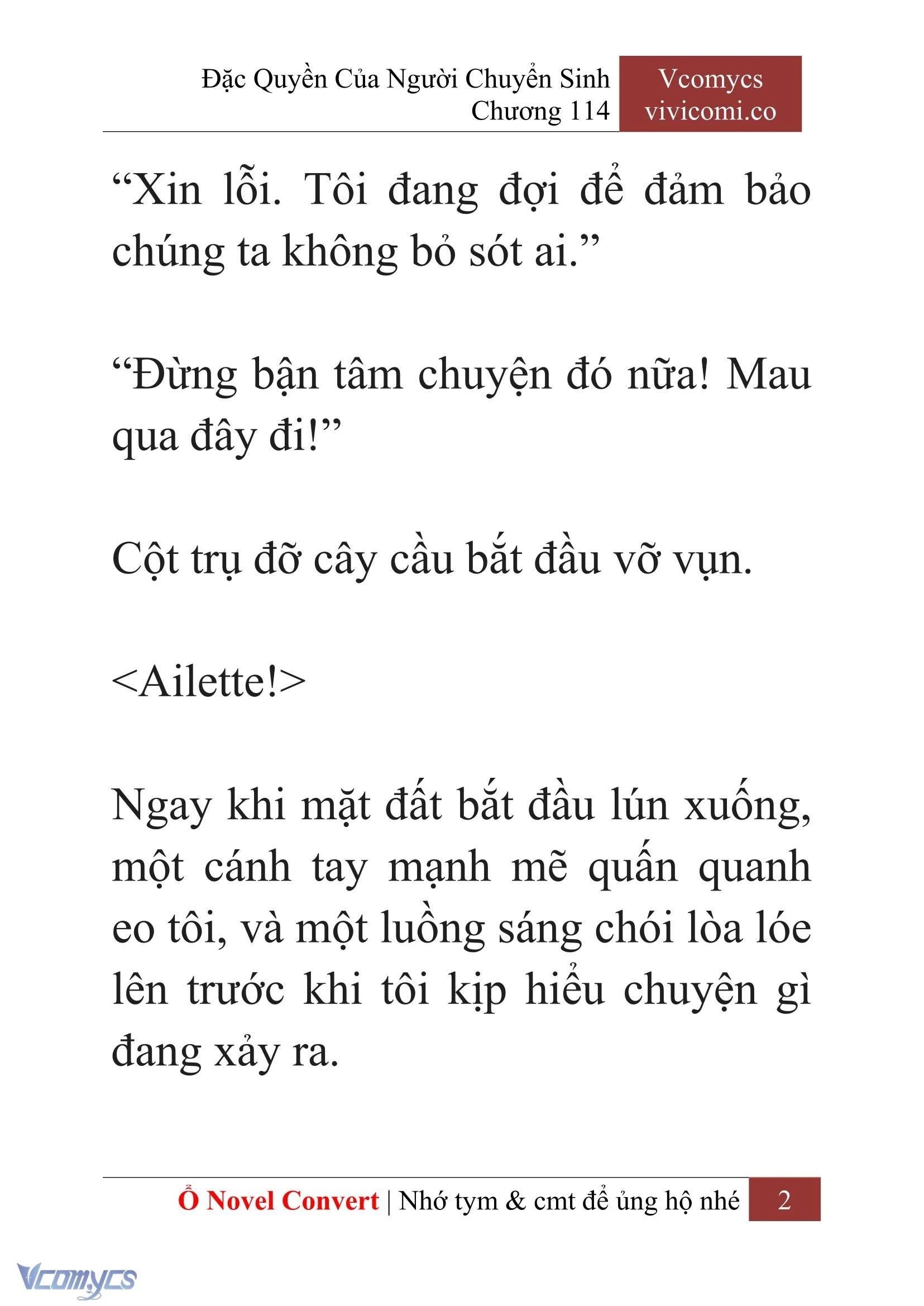 [Novel] Đặc Quyền Của Người Chuyển Sinh Chapter  114 - 4