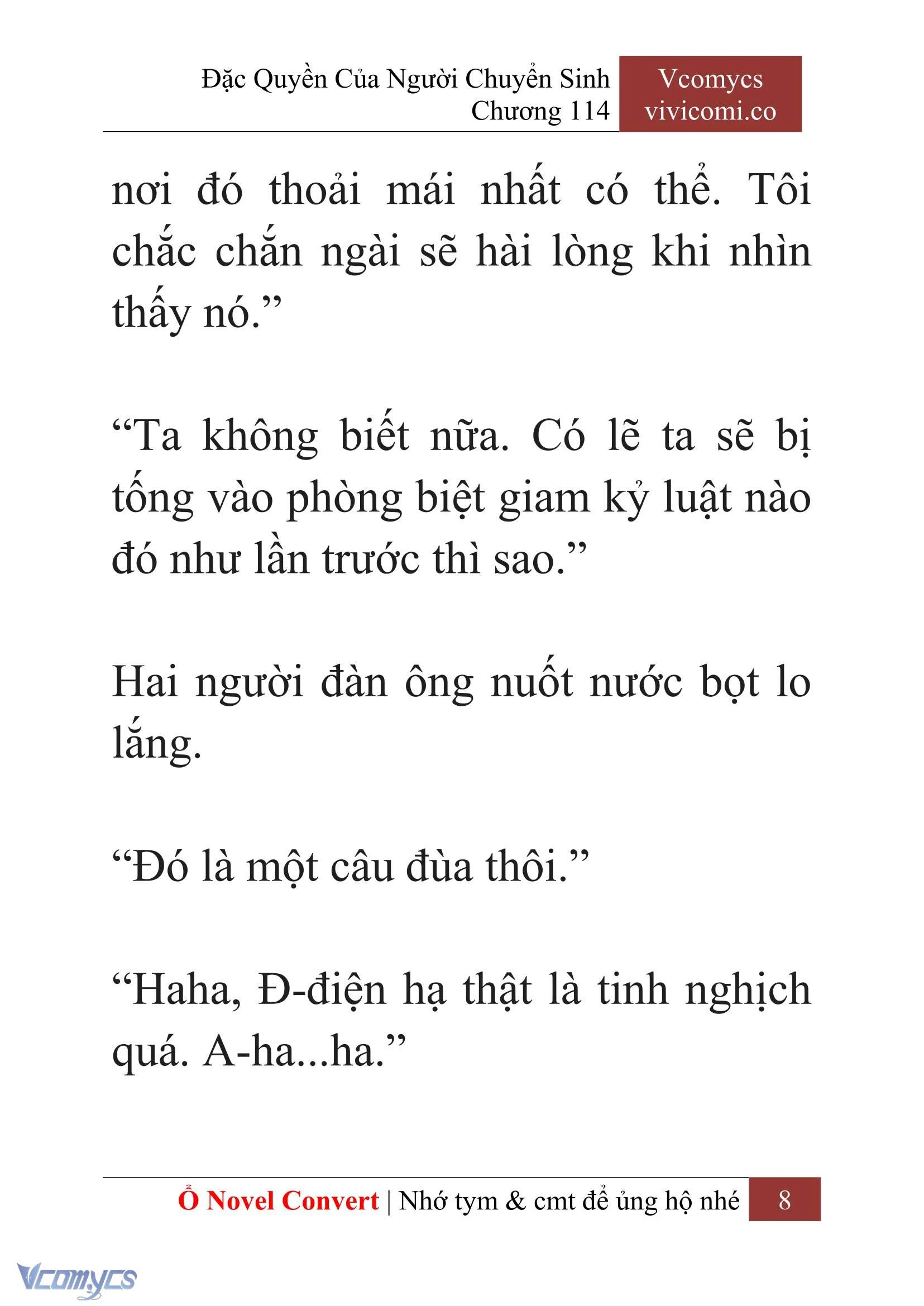 [Novel] Đặc Quyền Của Người Chuyển Sinh Chapter  114 - 10