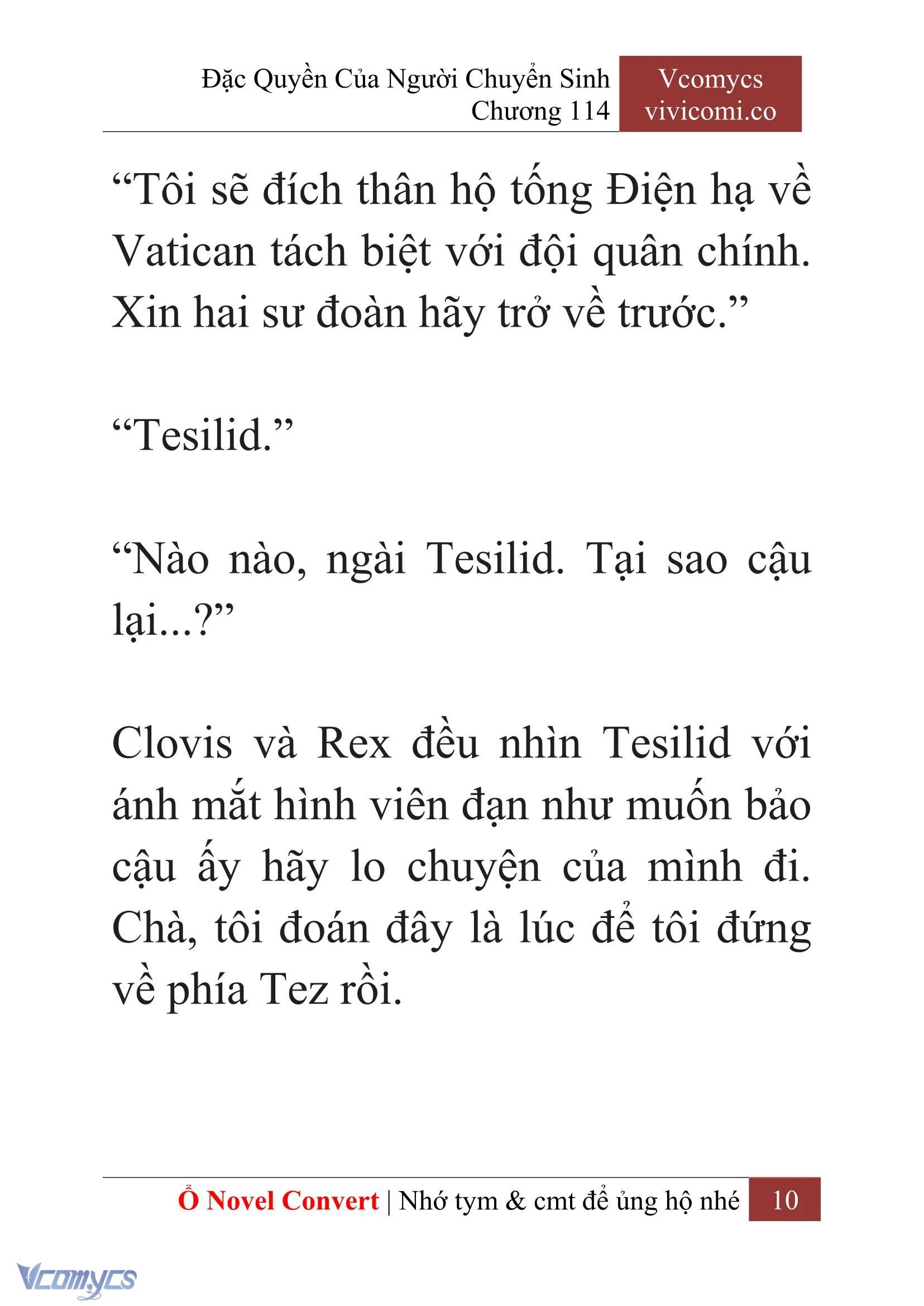 [Novel] Đặc Quyền Của Người Chuyển Sinh Chapter  114 - 12