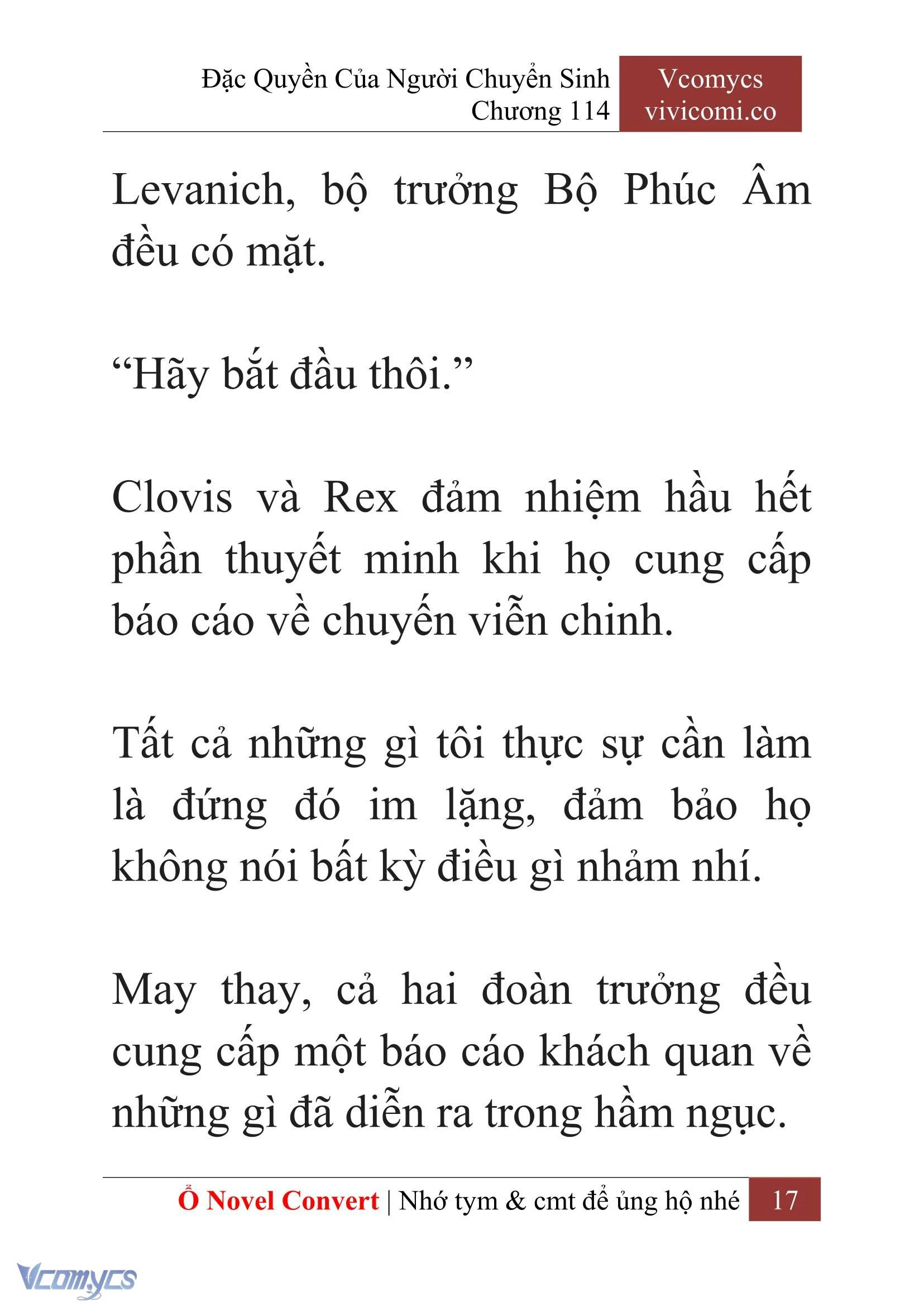 [Novel] Đặc Quyền Của Người Chuyển Sinh Chapter  114 - 19