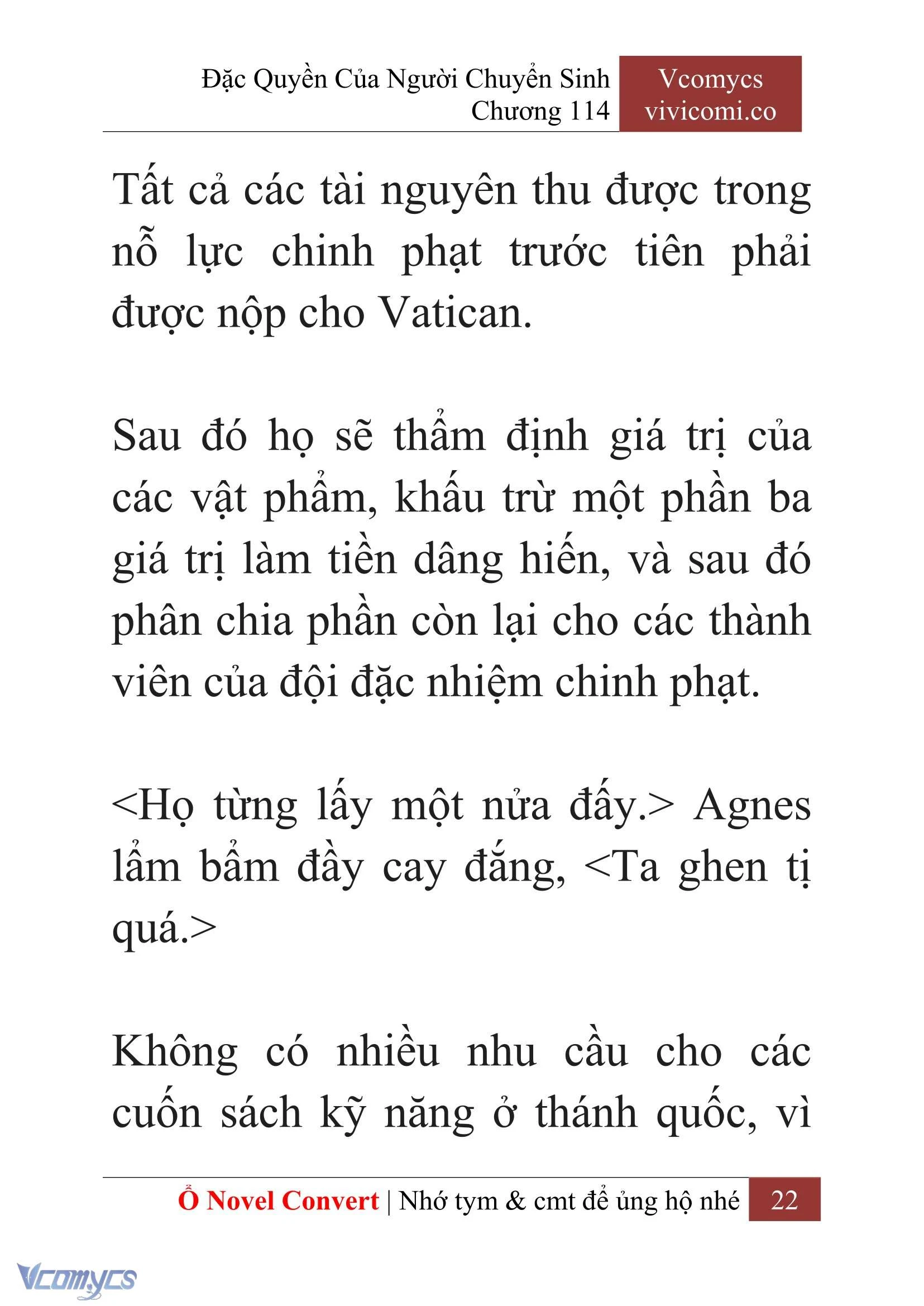 [Novel] Đặc Quyền Của Người Chuyển Sinh Chapter  114 - 24